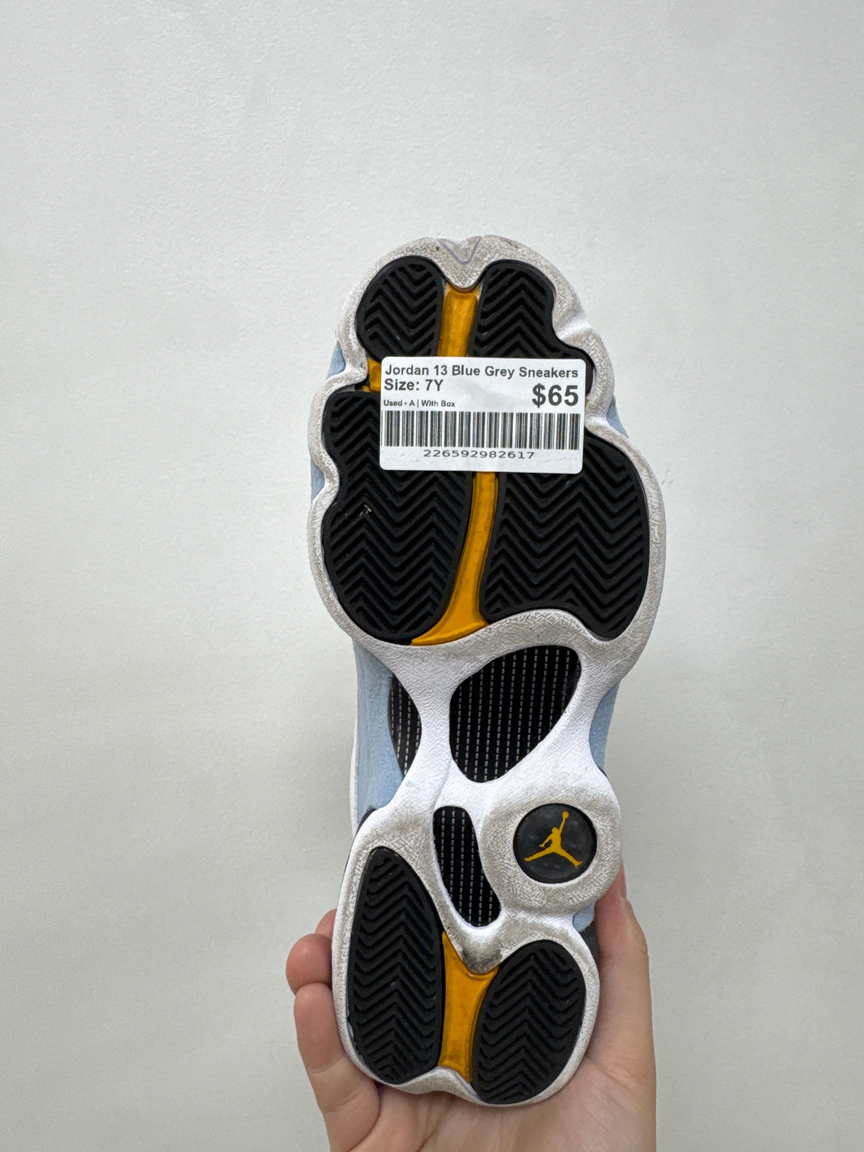 Jordan 13 Blue Grey Sneakers
