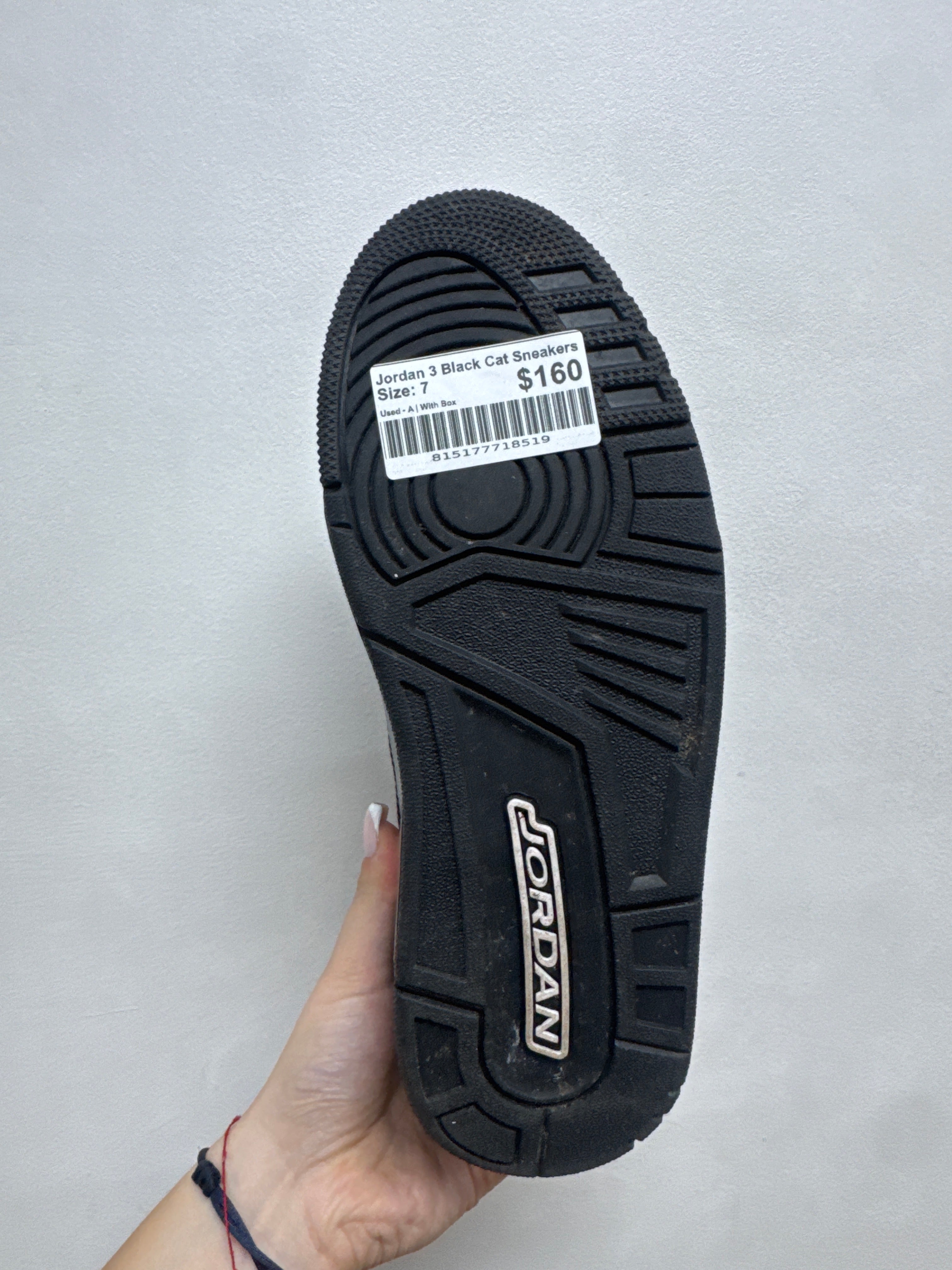 Jordan 3 Black Cat Sneakers