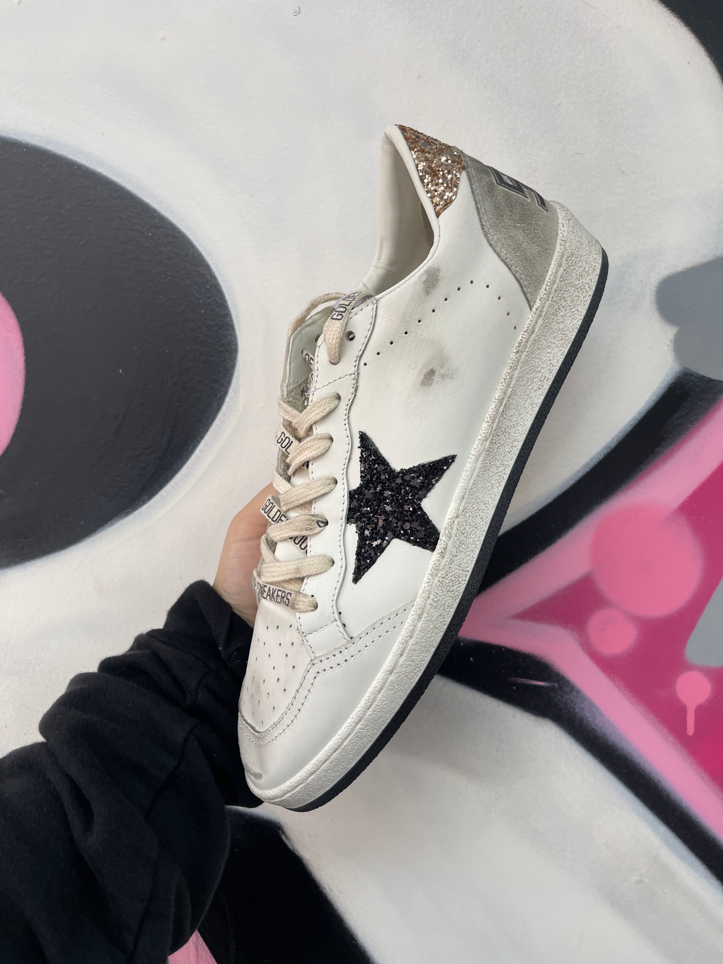 Golden Goose Ball Star Gltter Sneakers