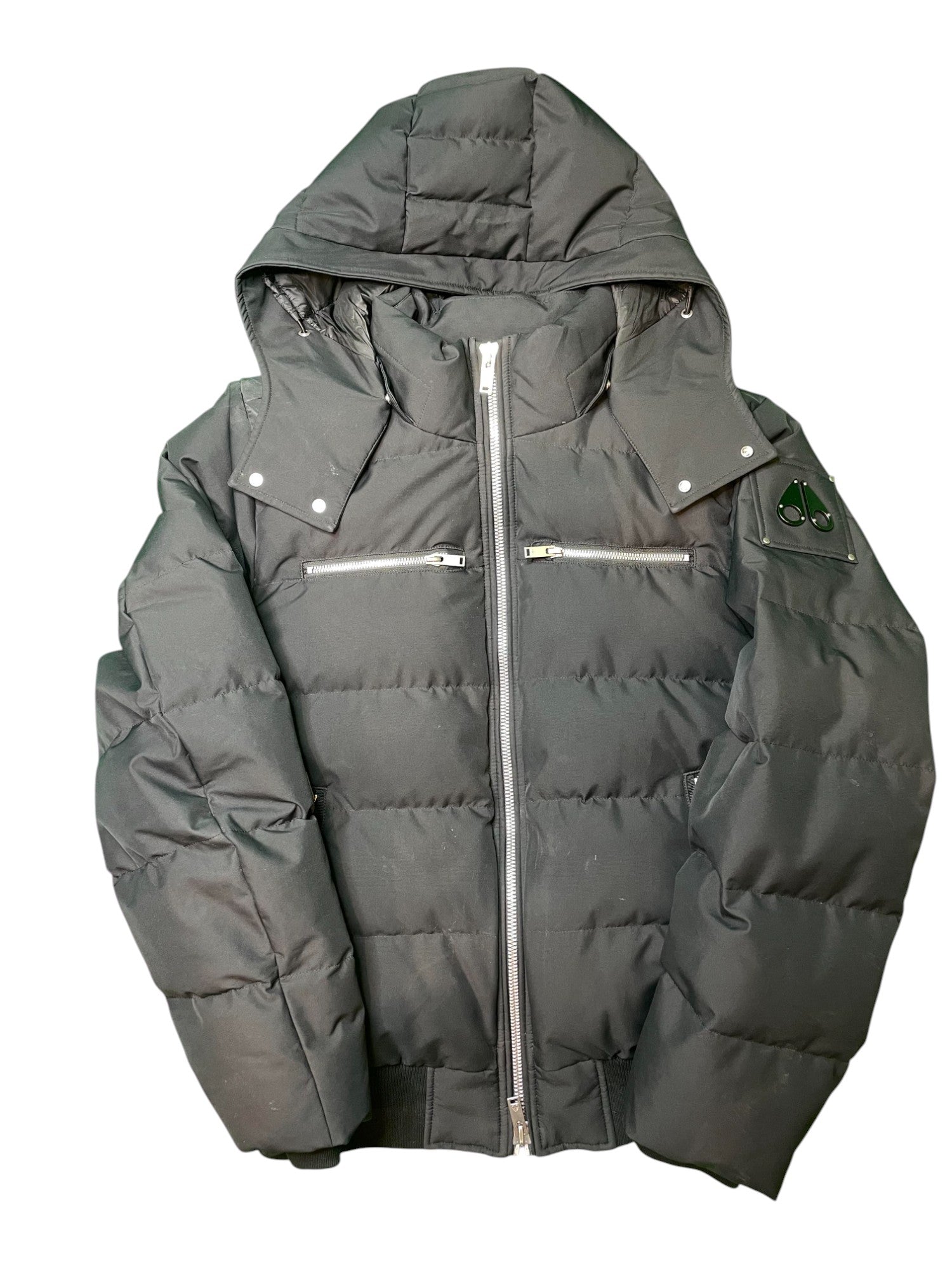 Moose Knuckles Black Parka