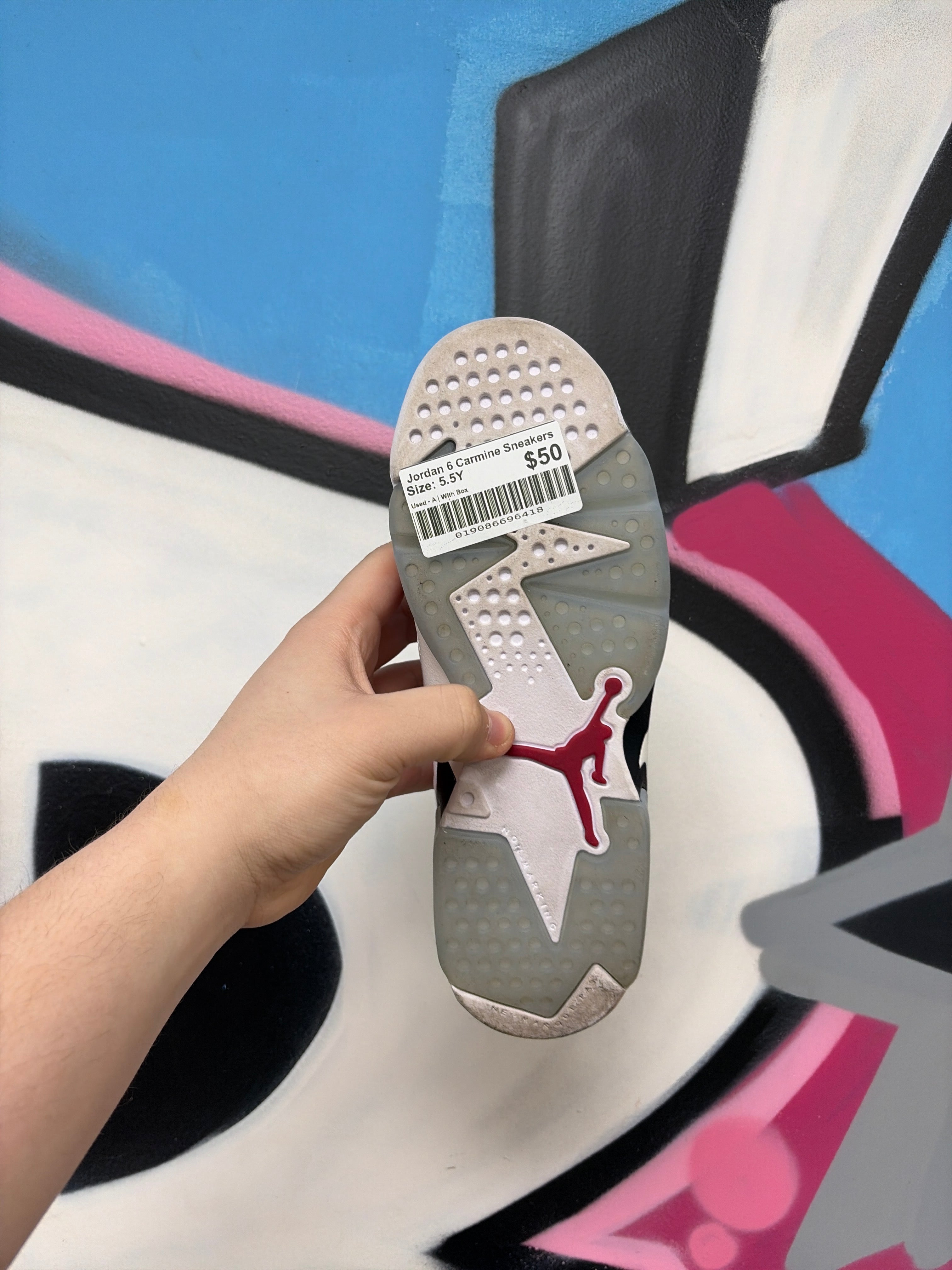 Jordan 6 Carmine Sneakers