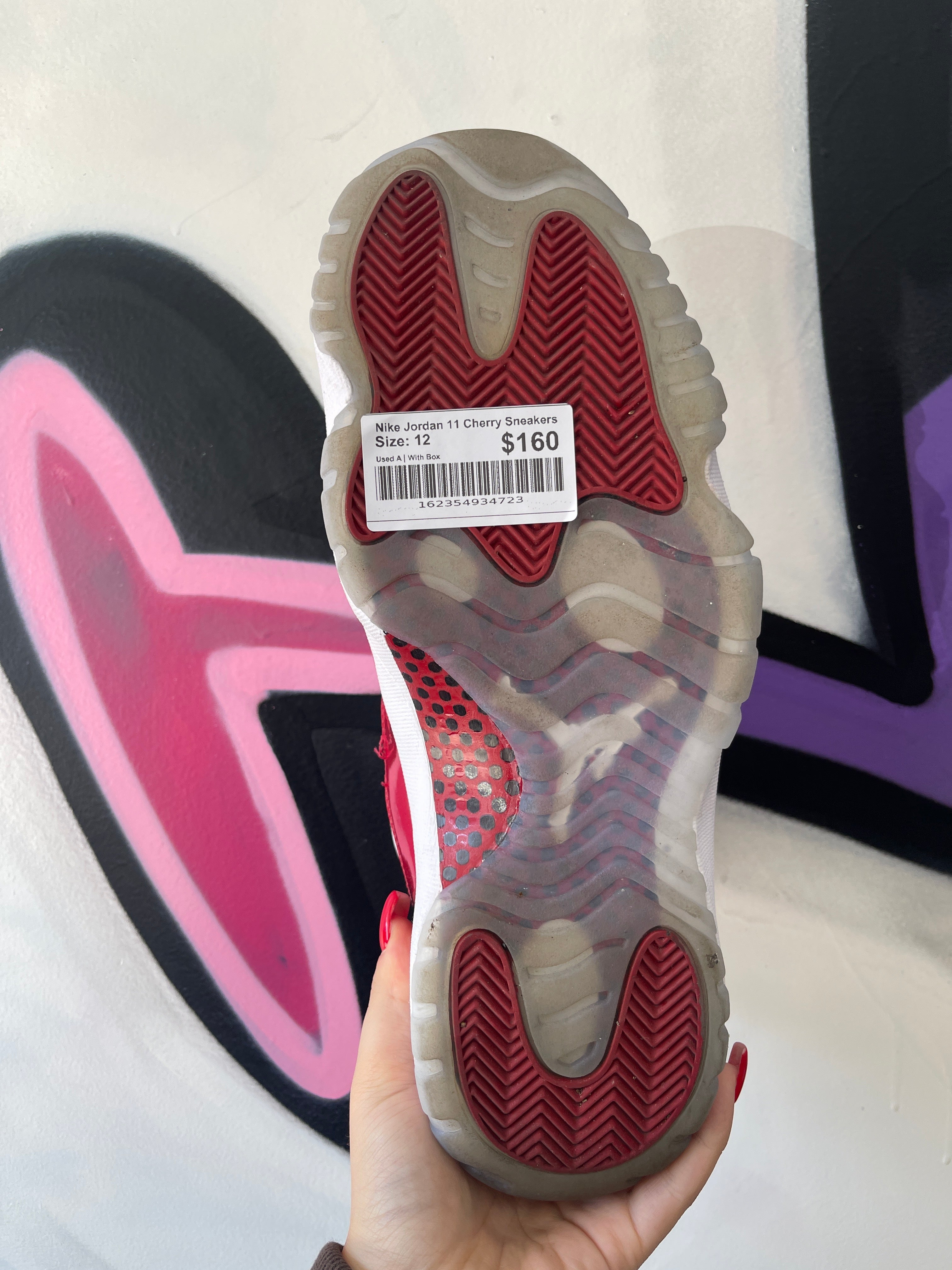 Nike Jordan 11 Cherry Sneakers