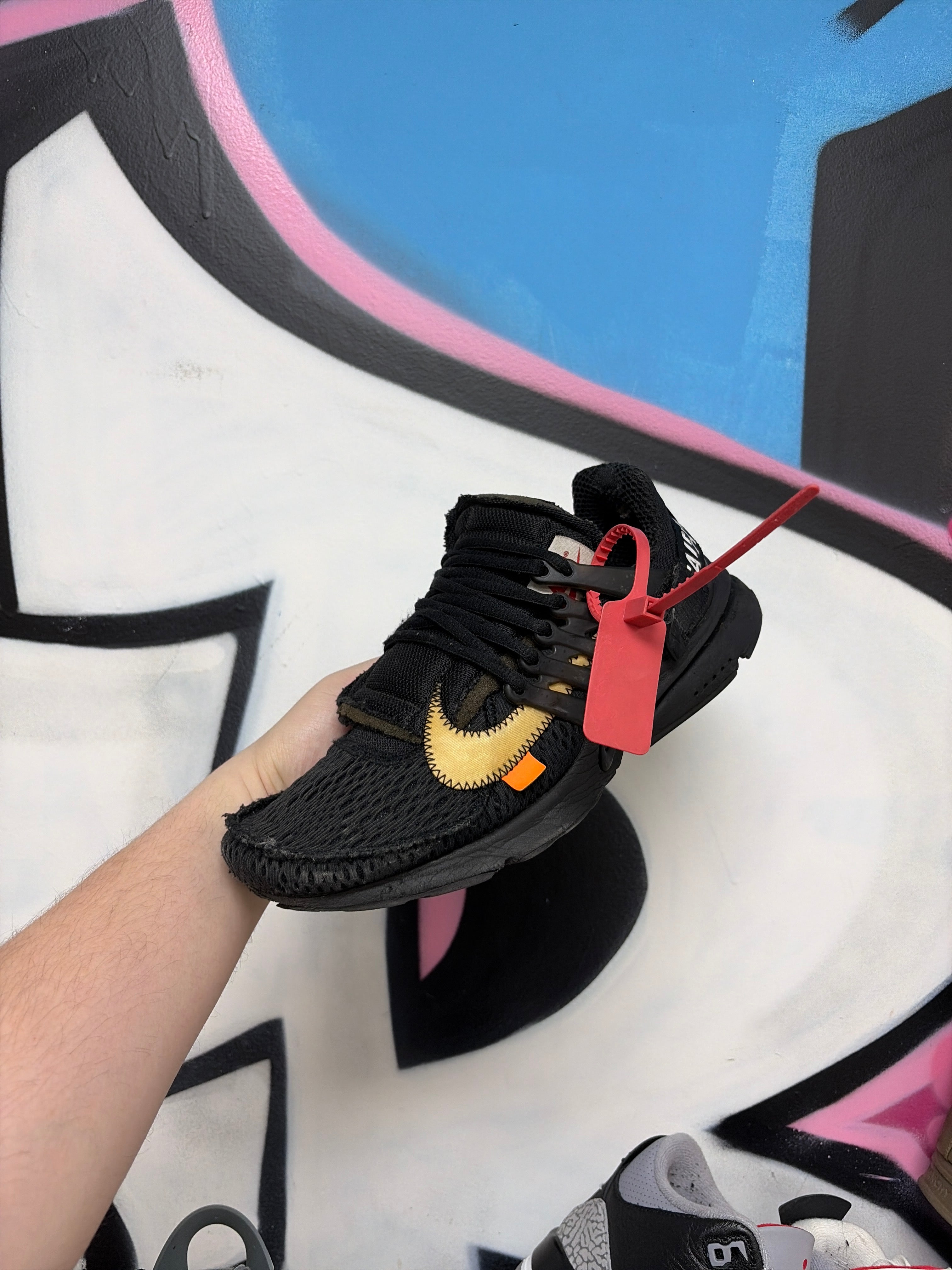 Nike x Off White Presto Black Sneakers