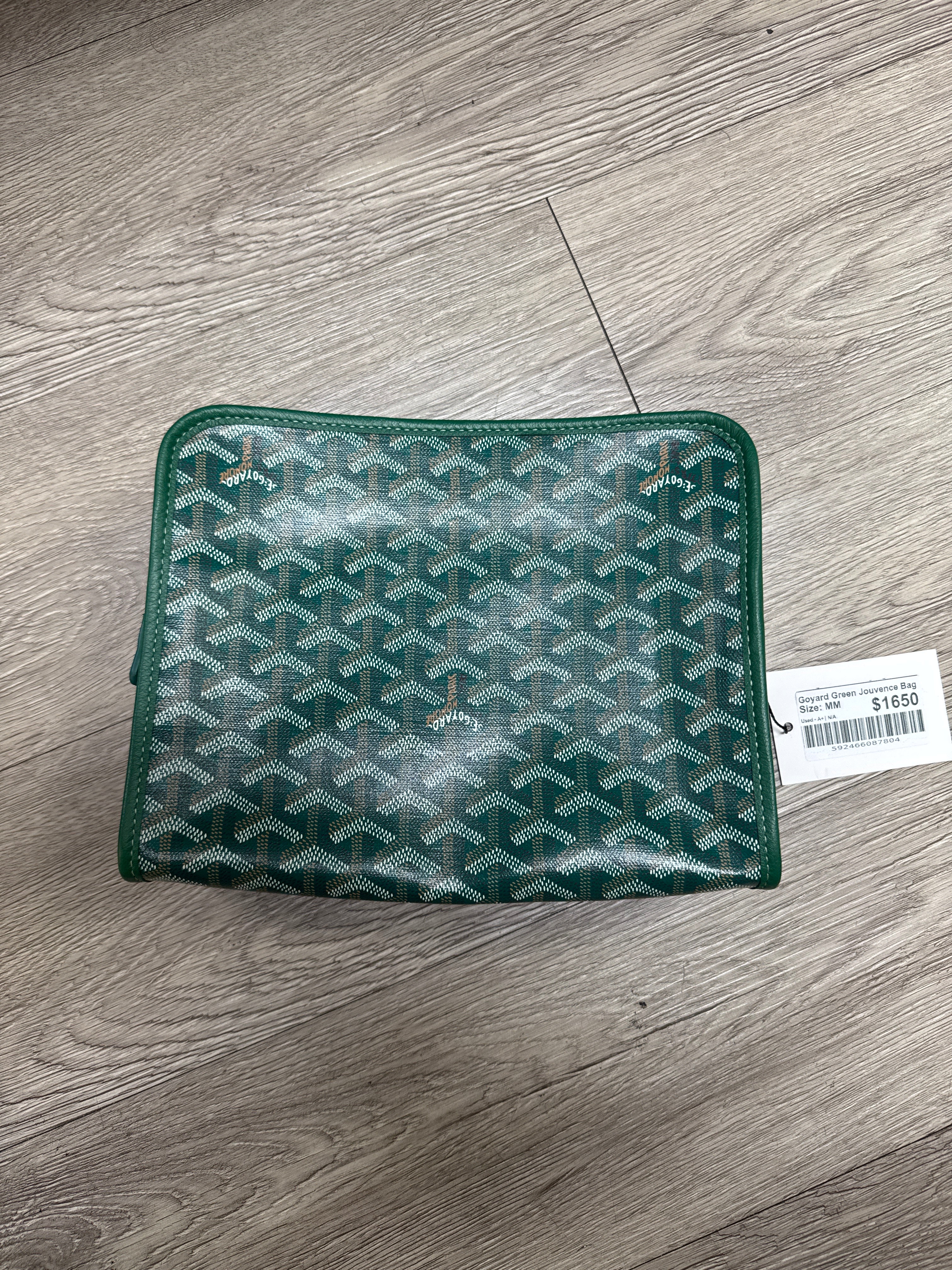 Goyard Green Jouvence Bag
