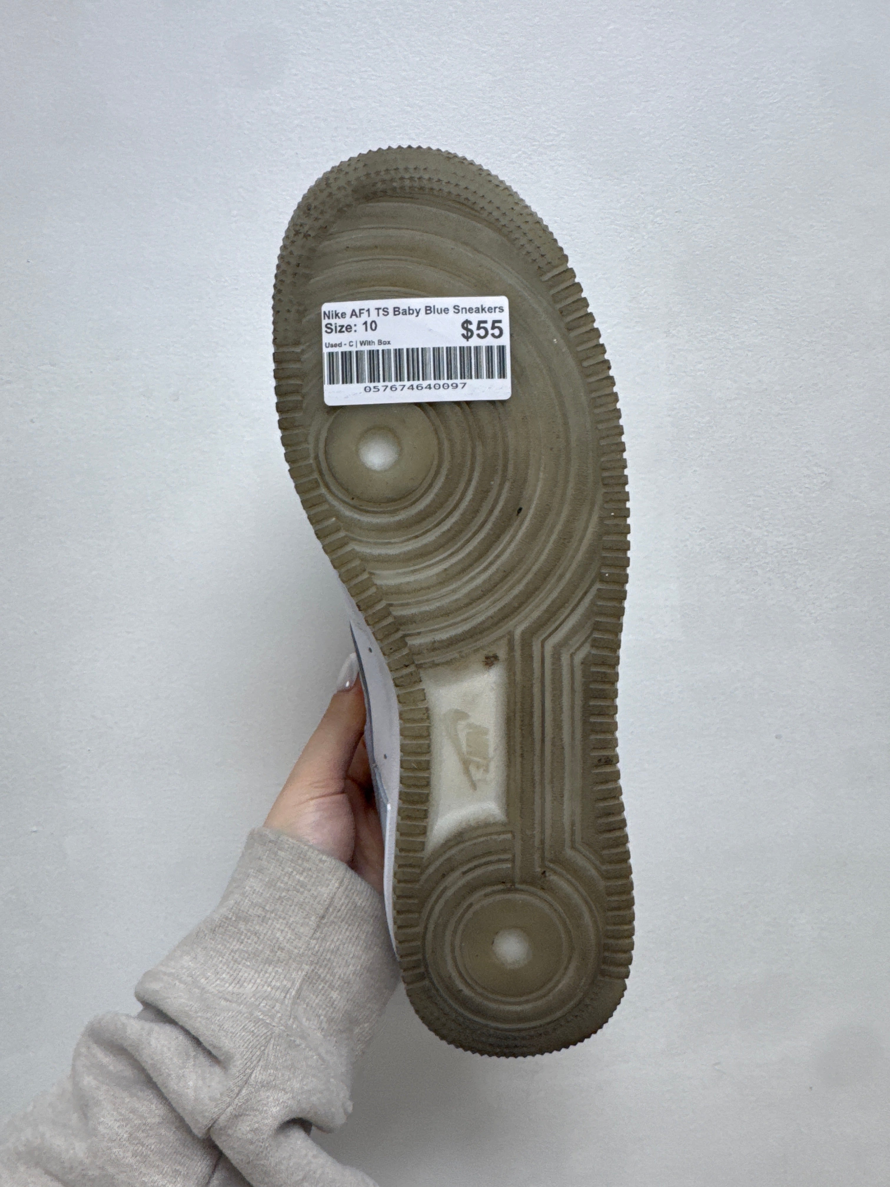 Nike AF1 TS Baby Blue Sneakers