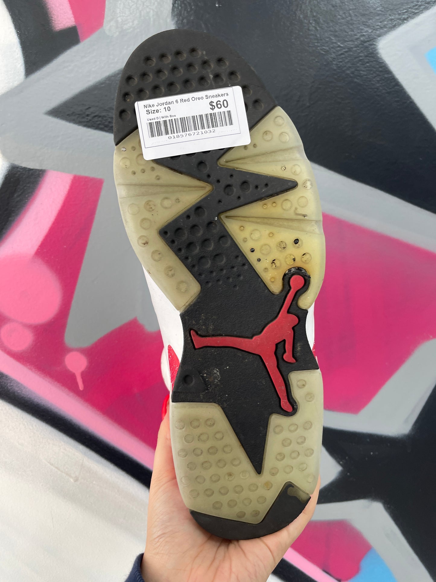 Nike Jordan 6 Red Oreo Sneakers