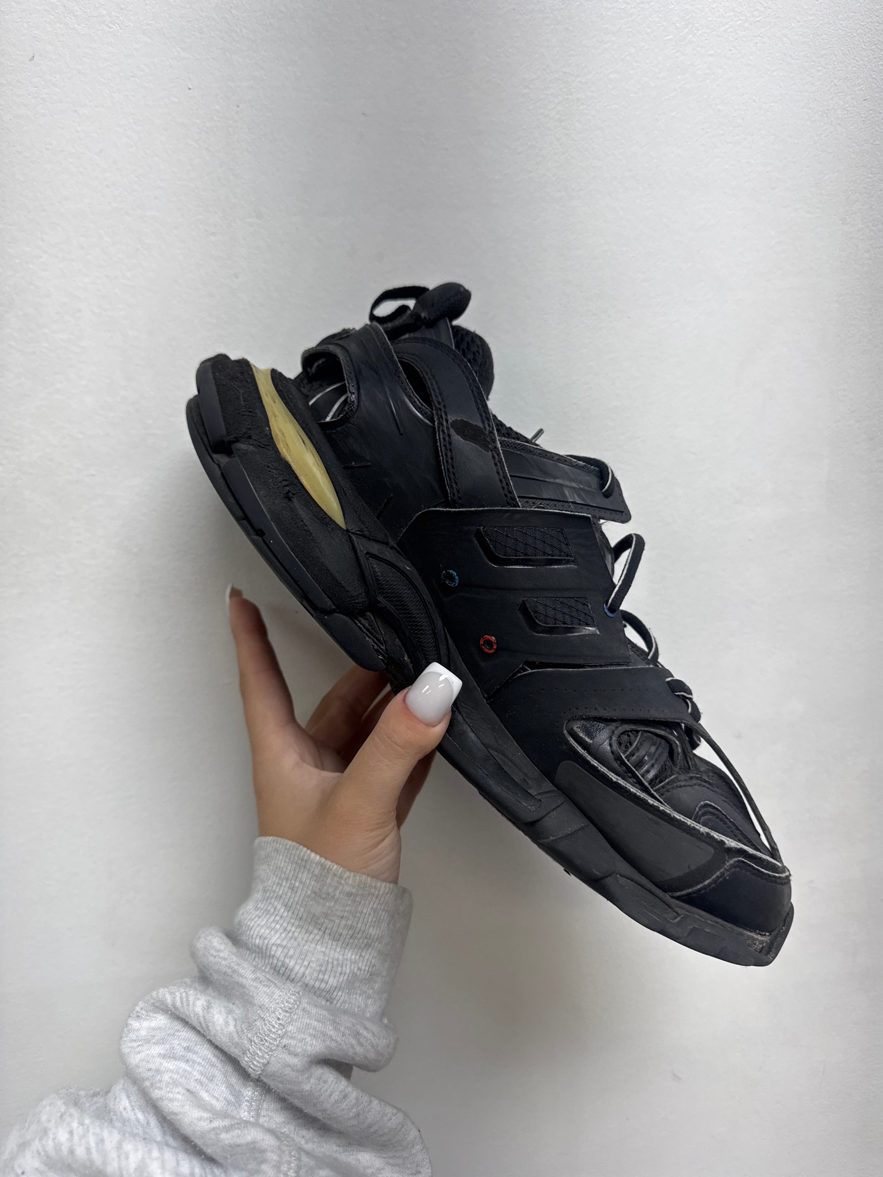 Balenciaga Black Track LED Sneakers