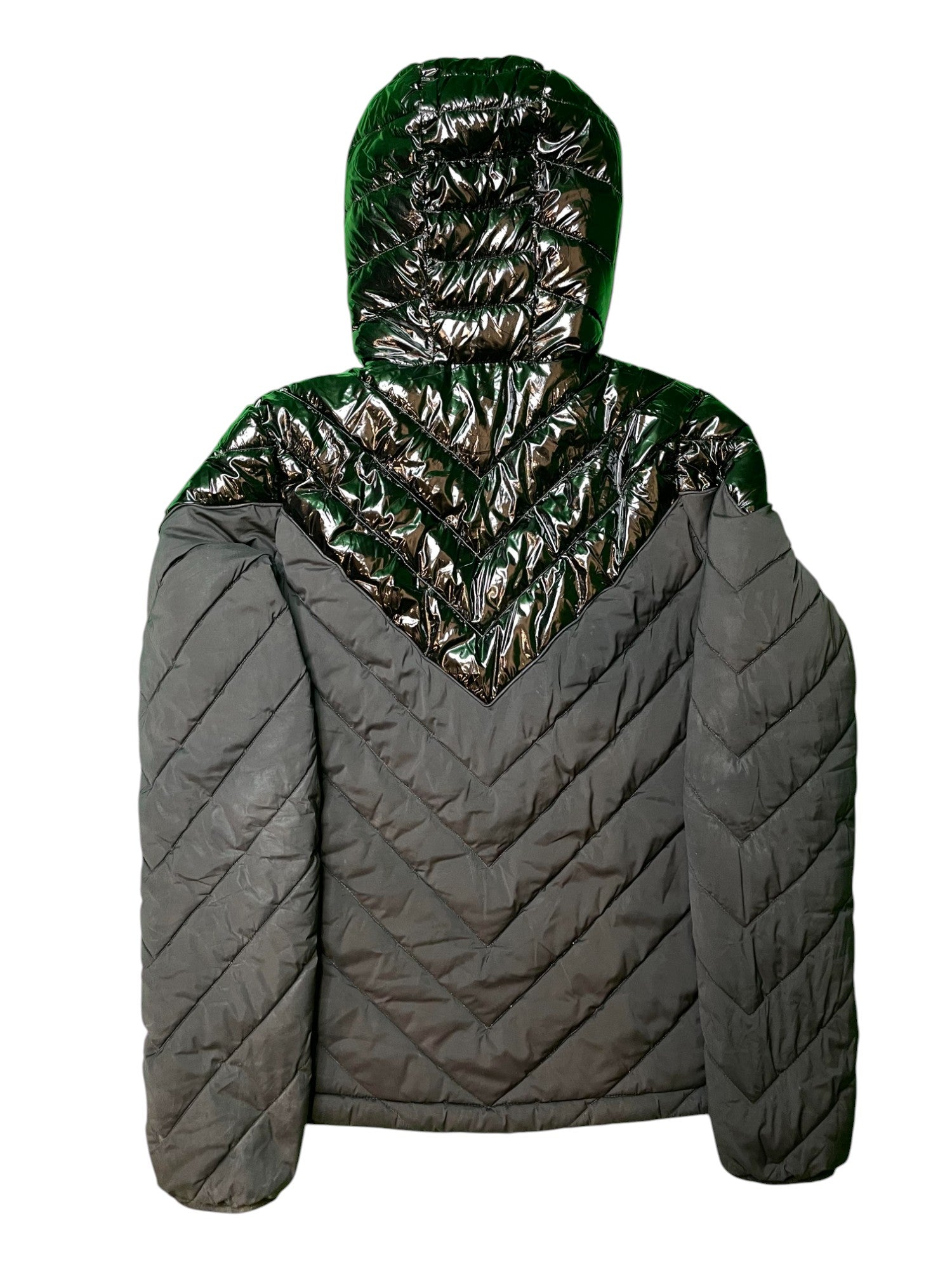 Moose Knuckles Thin Puffer Paten Women's Black Jacket