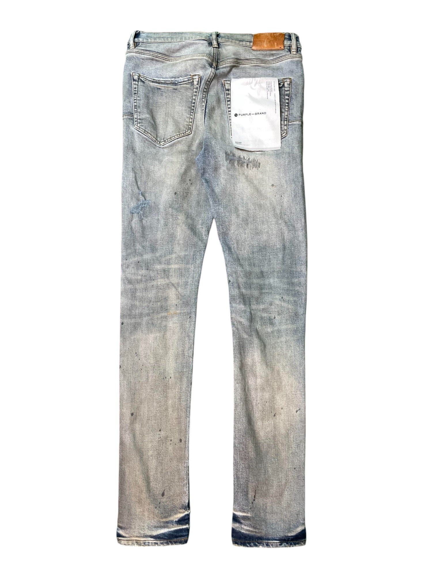 Purple Brand "Stitches" Light Wash Jeans