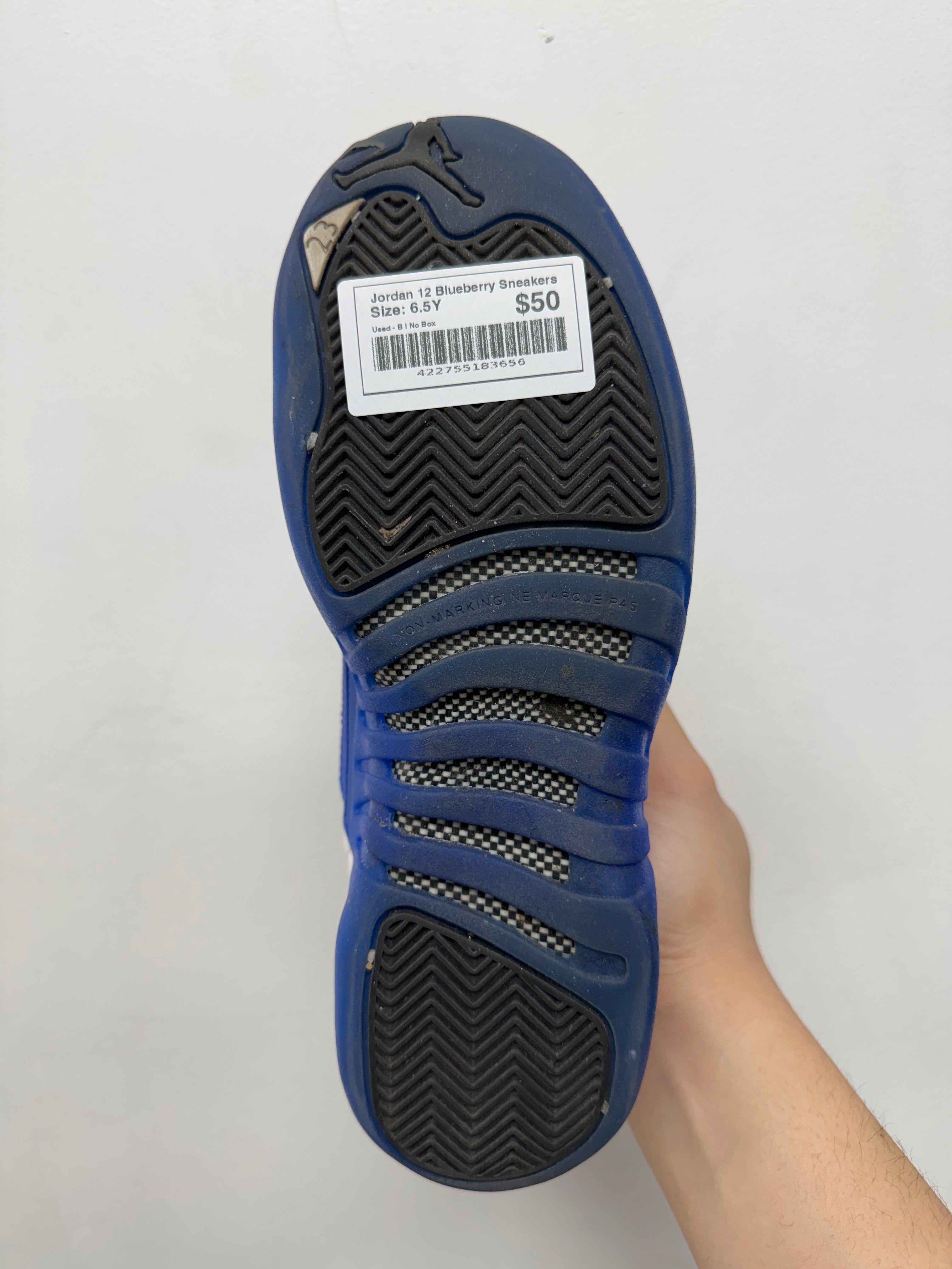 Jordan 12 Blueberry Sneakers