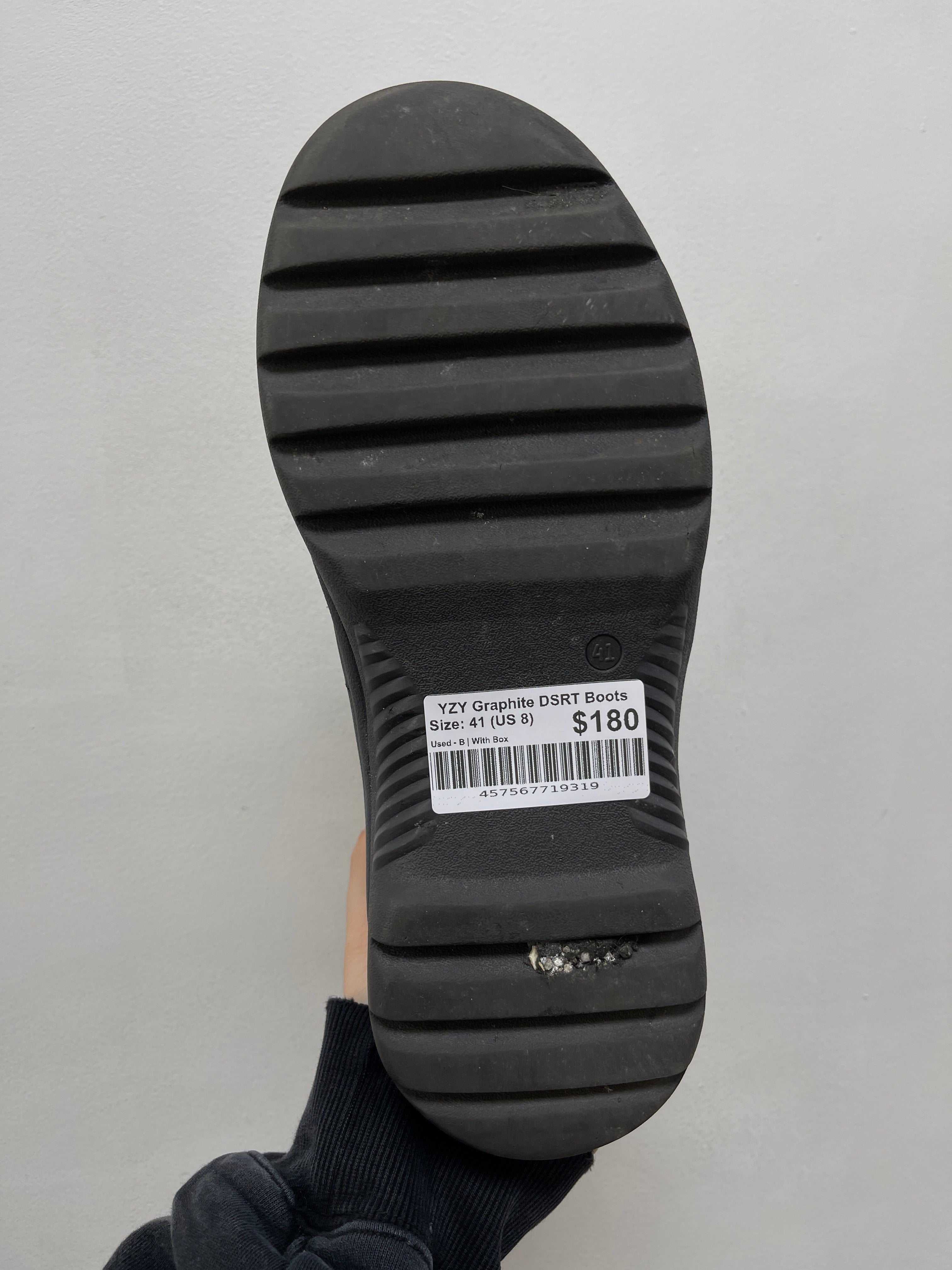 YZY Graphite DSRT Boots