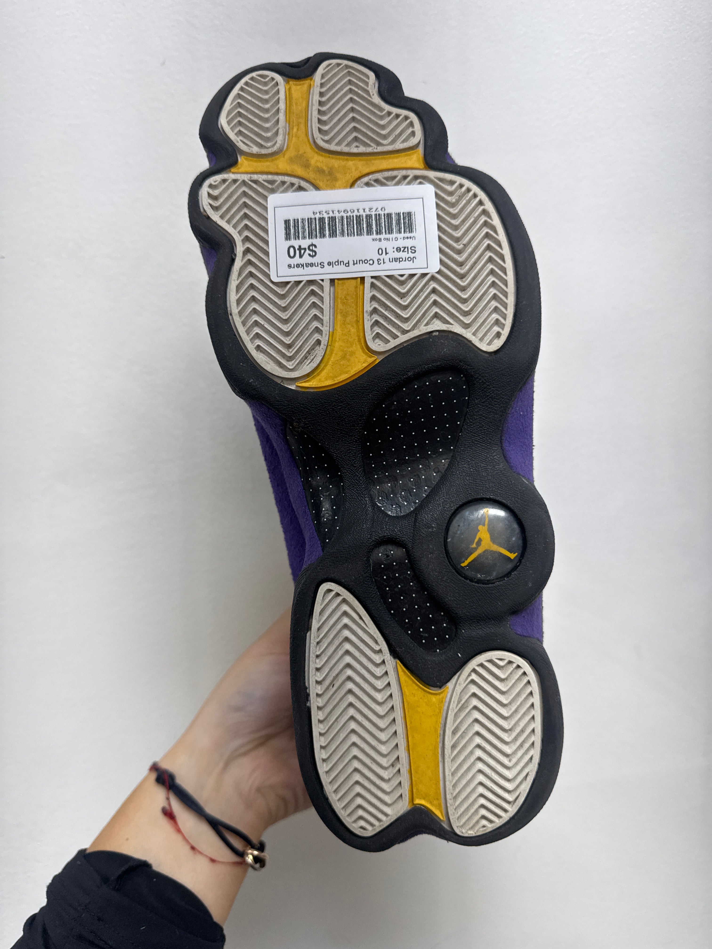 Jordan 13 Court Puple Sneakers