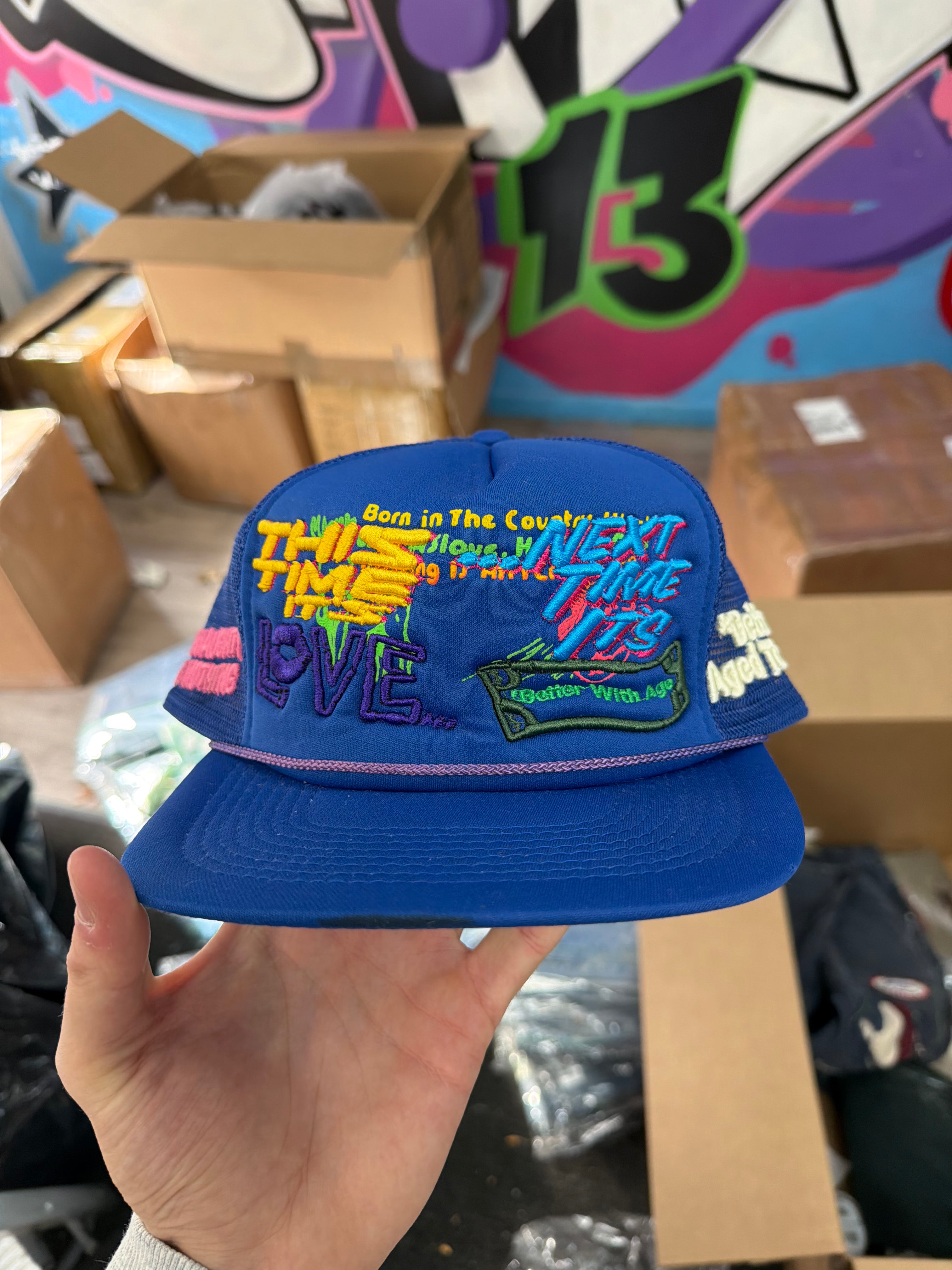 Better With Age 'Lover' Blue Hat