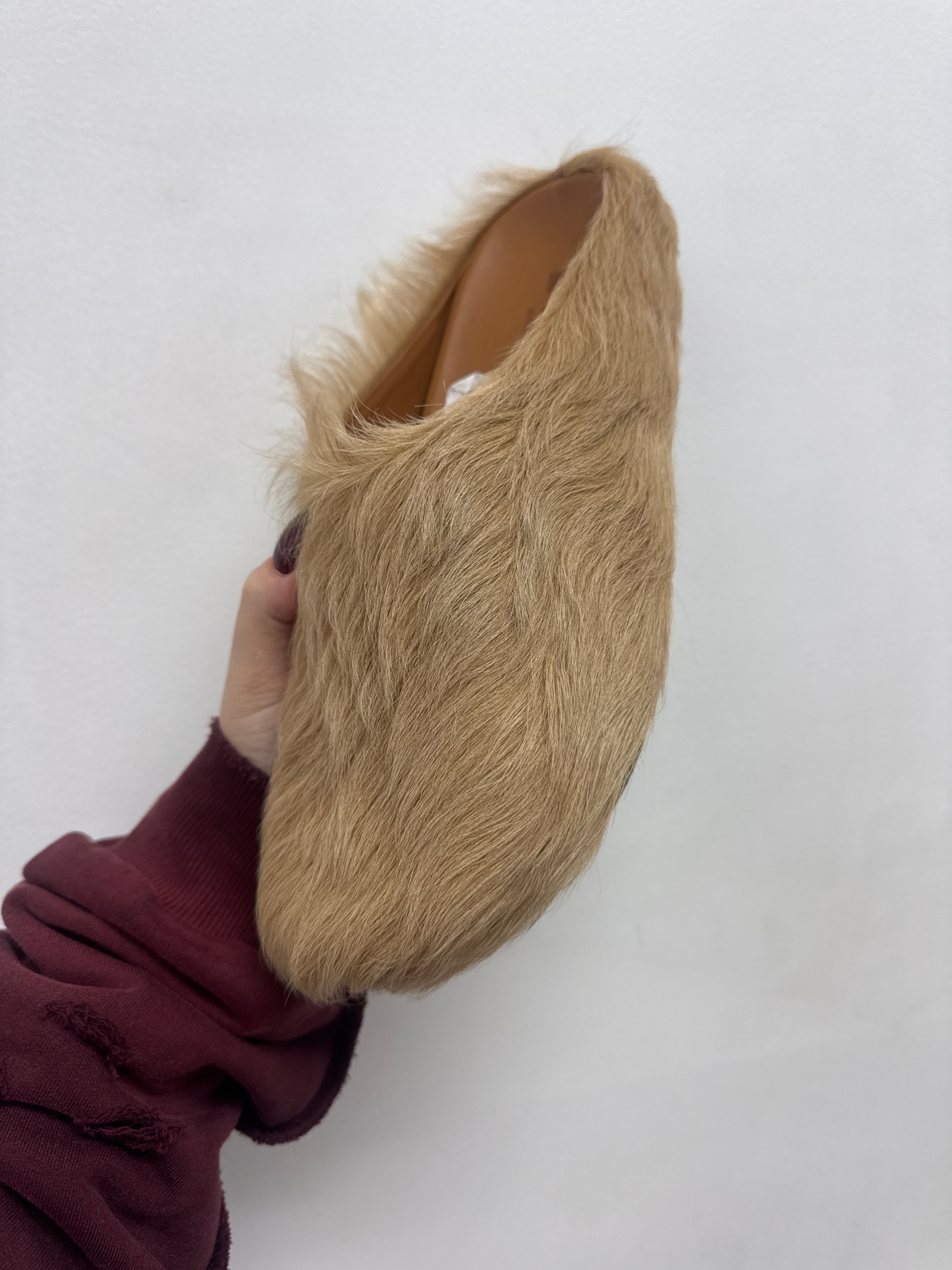 Marni Fussbet Slide Beige (EU 41) New With Box