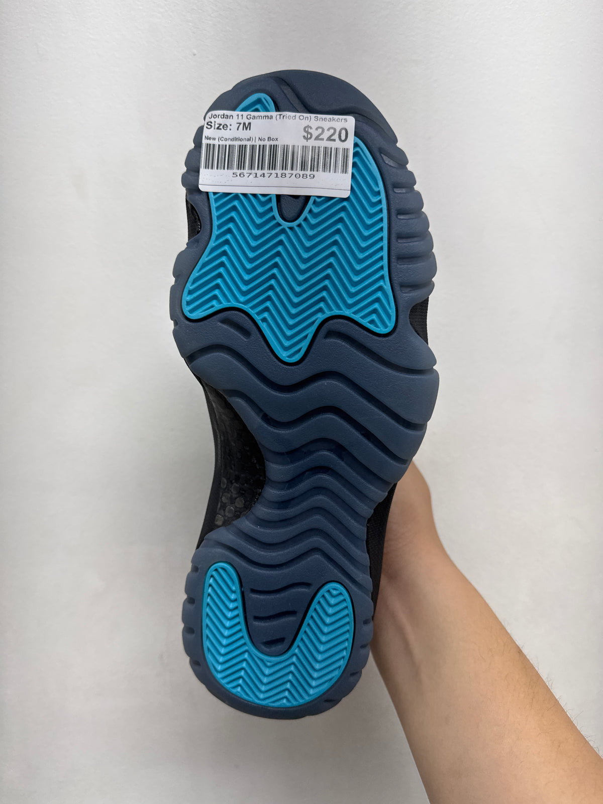Jordan 11 Gamma (Tried On) Sneakers