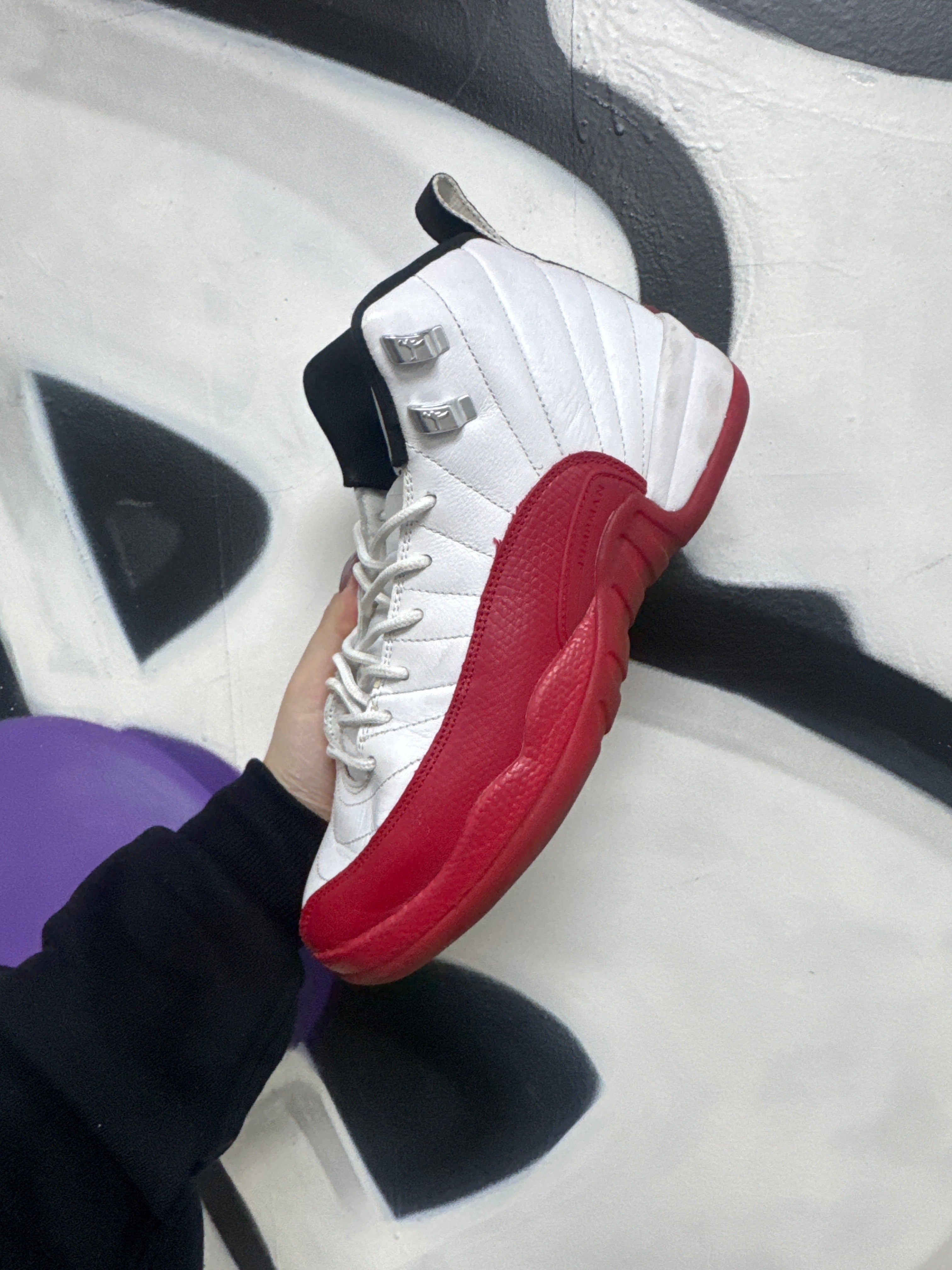 Jordan 12 Cherry Sneakers
