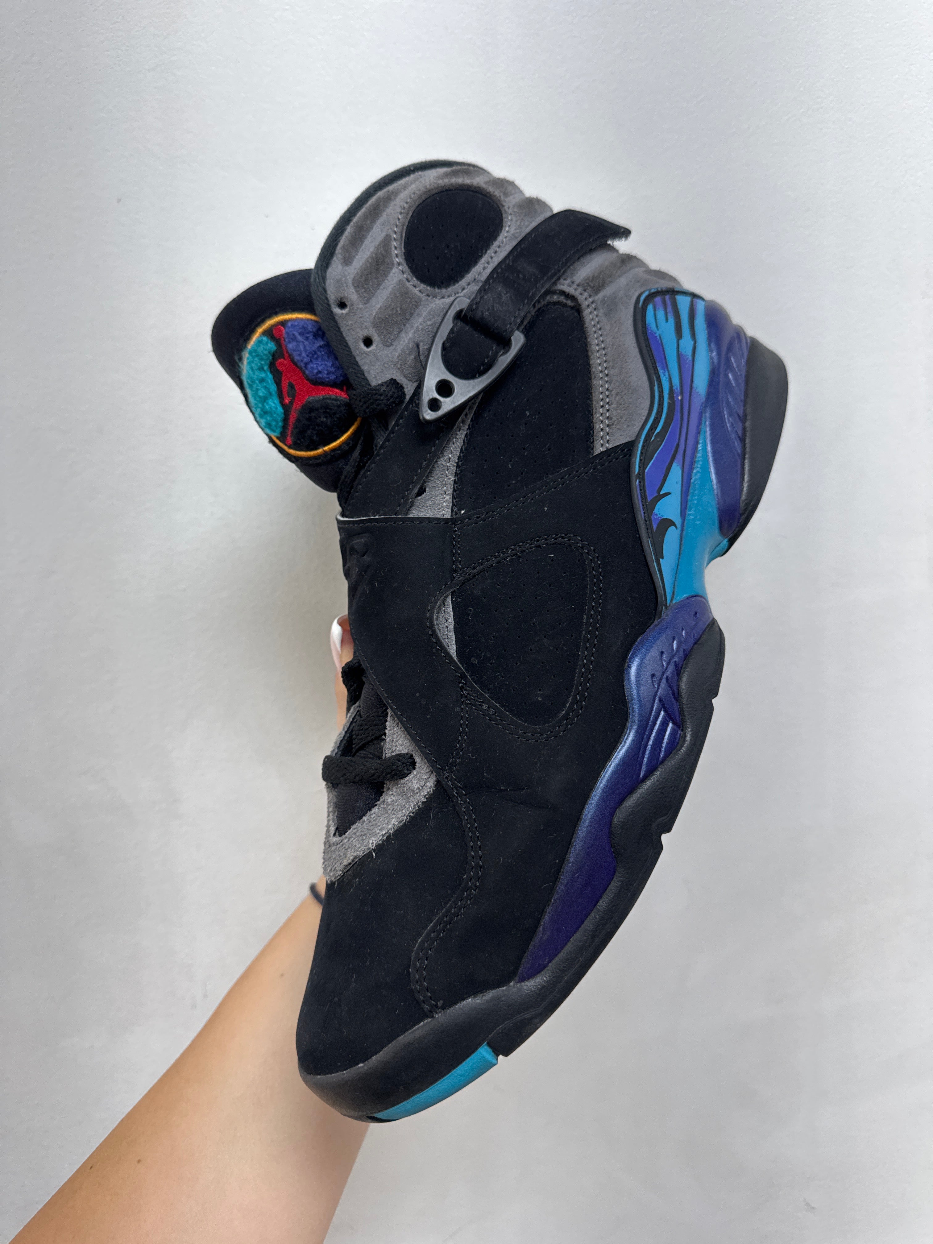 Jordan 8 Aqua Sneakers