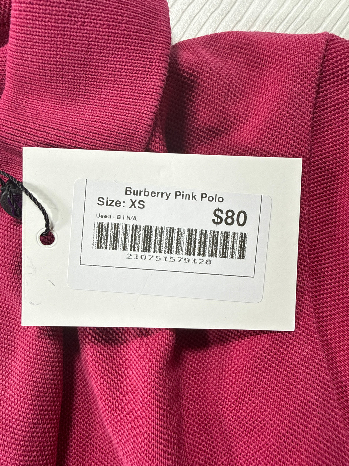 Burberry Pink Polo