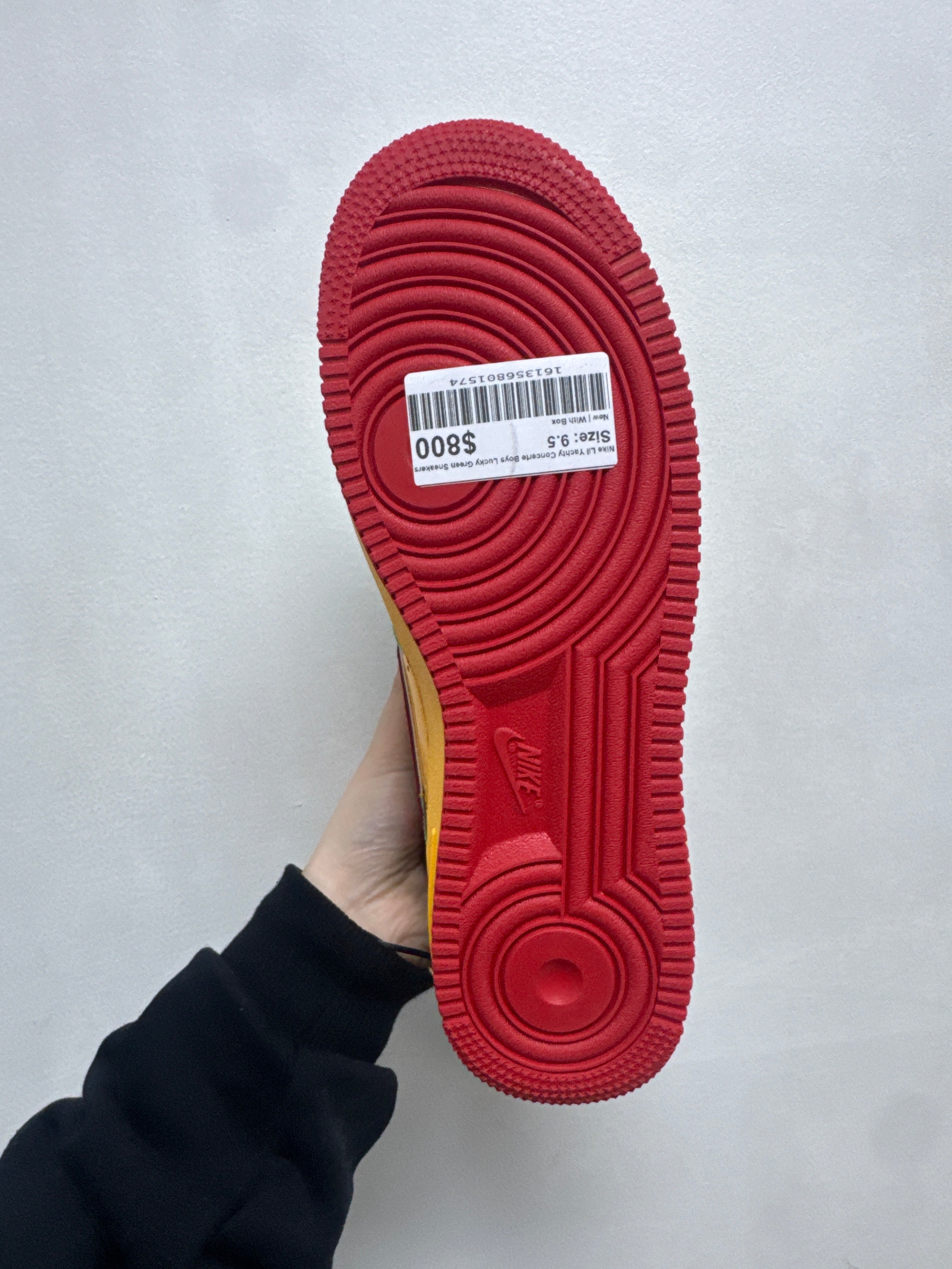 Nike Lil Yachty Concerte Boys Lucky Green Sneakers