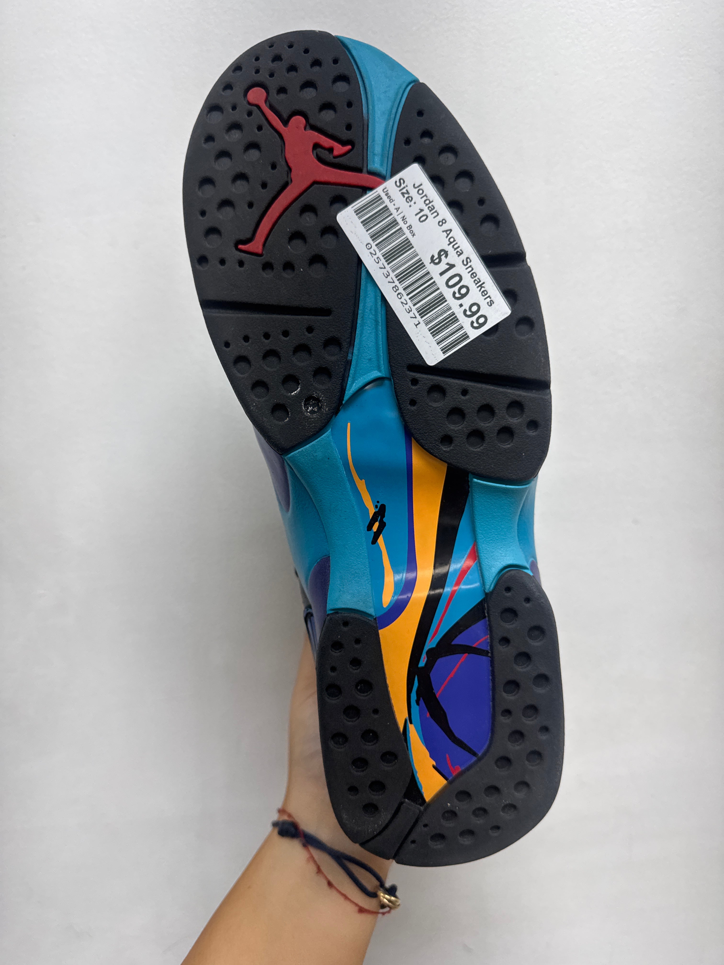 Jordan 8 Aqua Sneakers