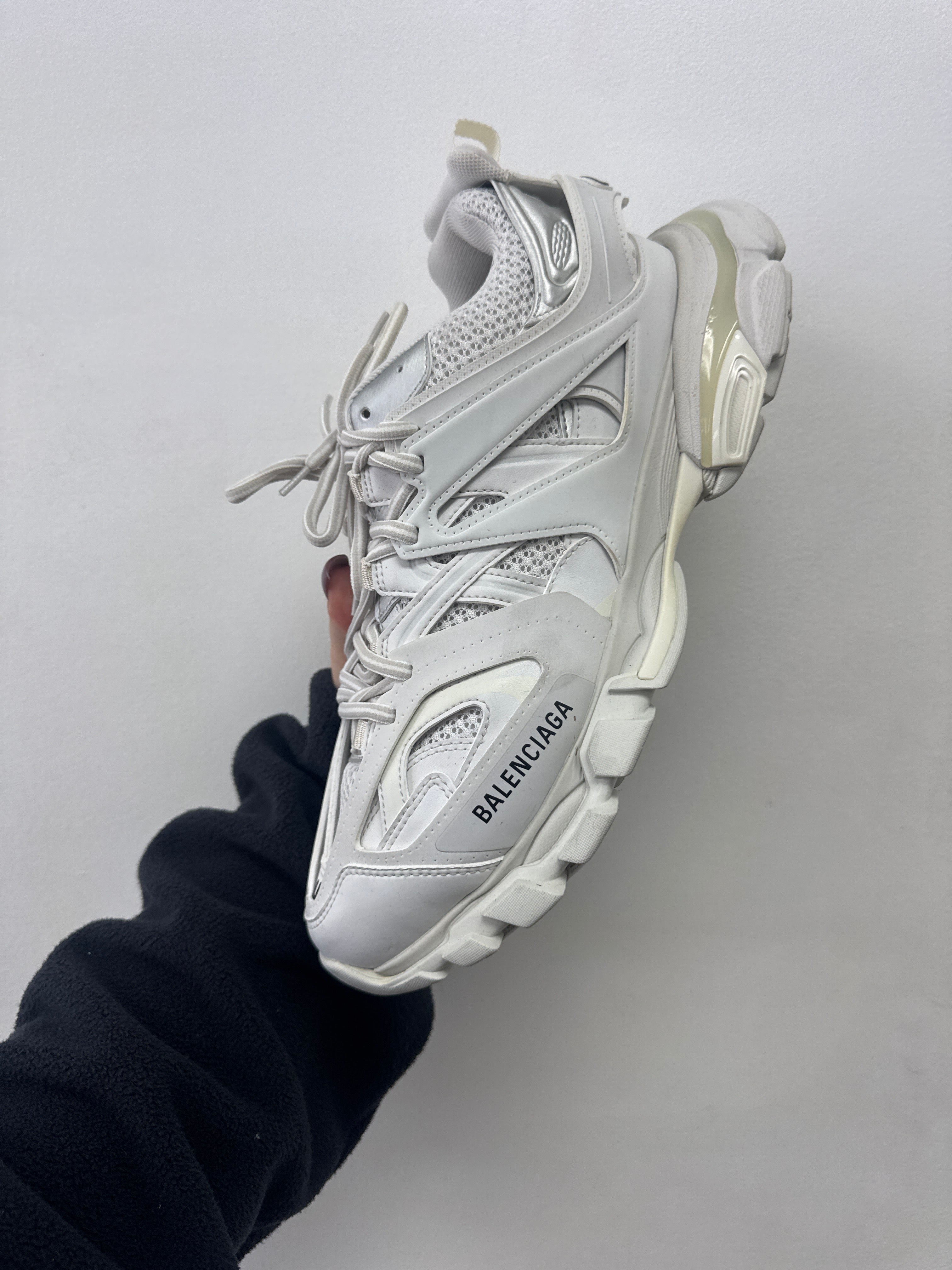 Balenciaga Triple White Track Sneakers