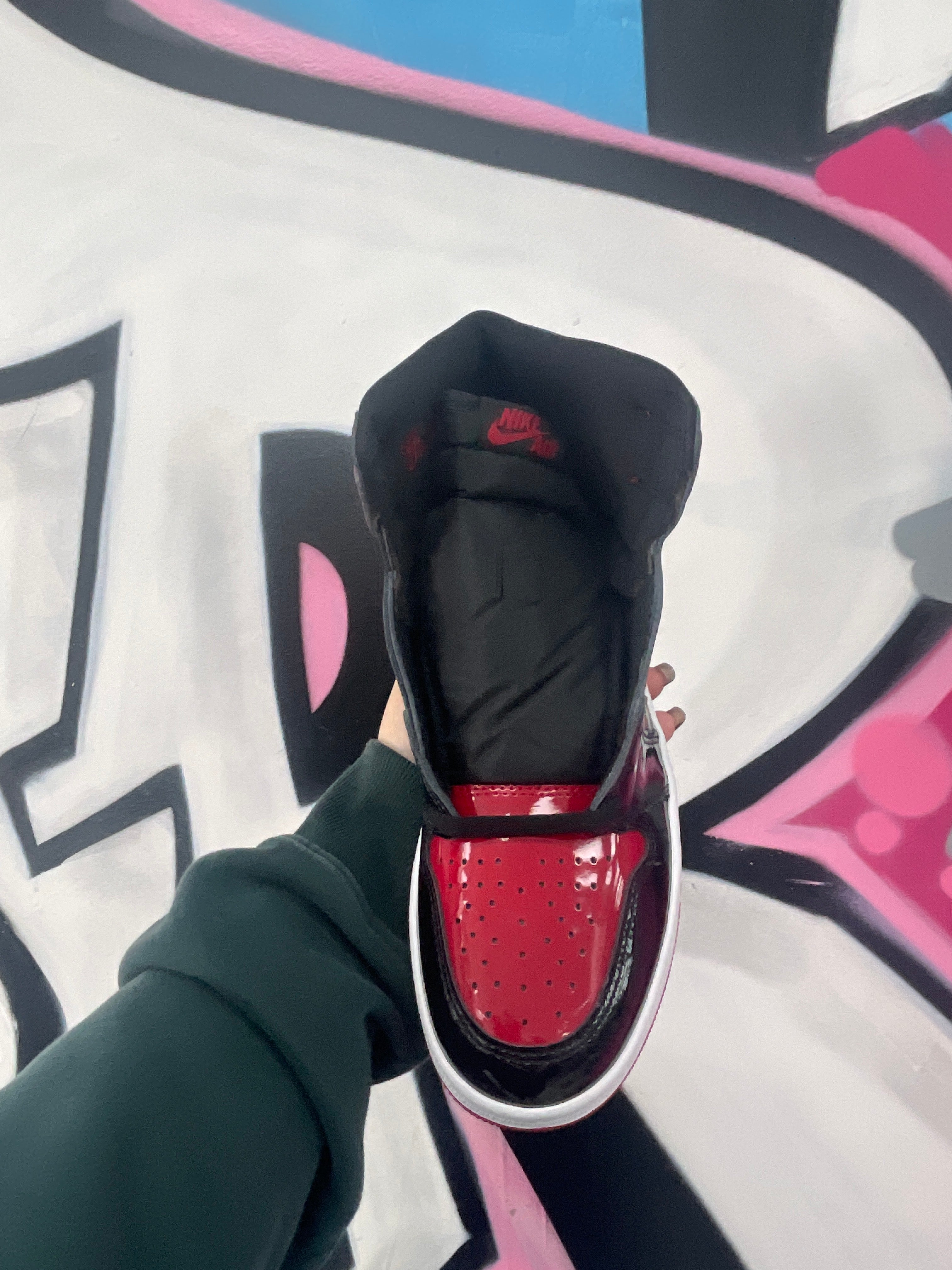 Jordan 1 Patent Bred New 9.5 With Box (A)