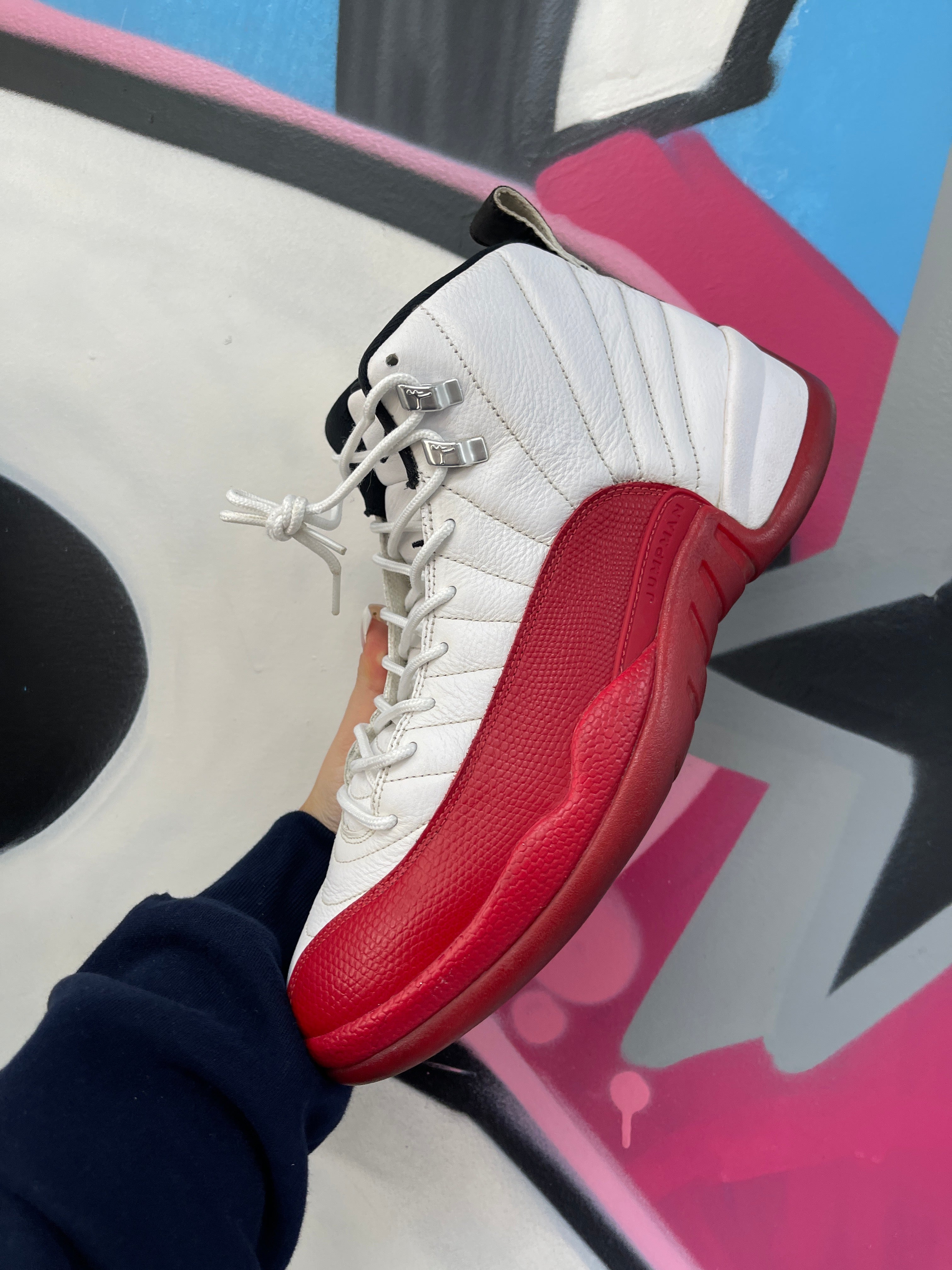 Jordan 12 Cherry Sneakers