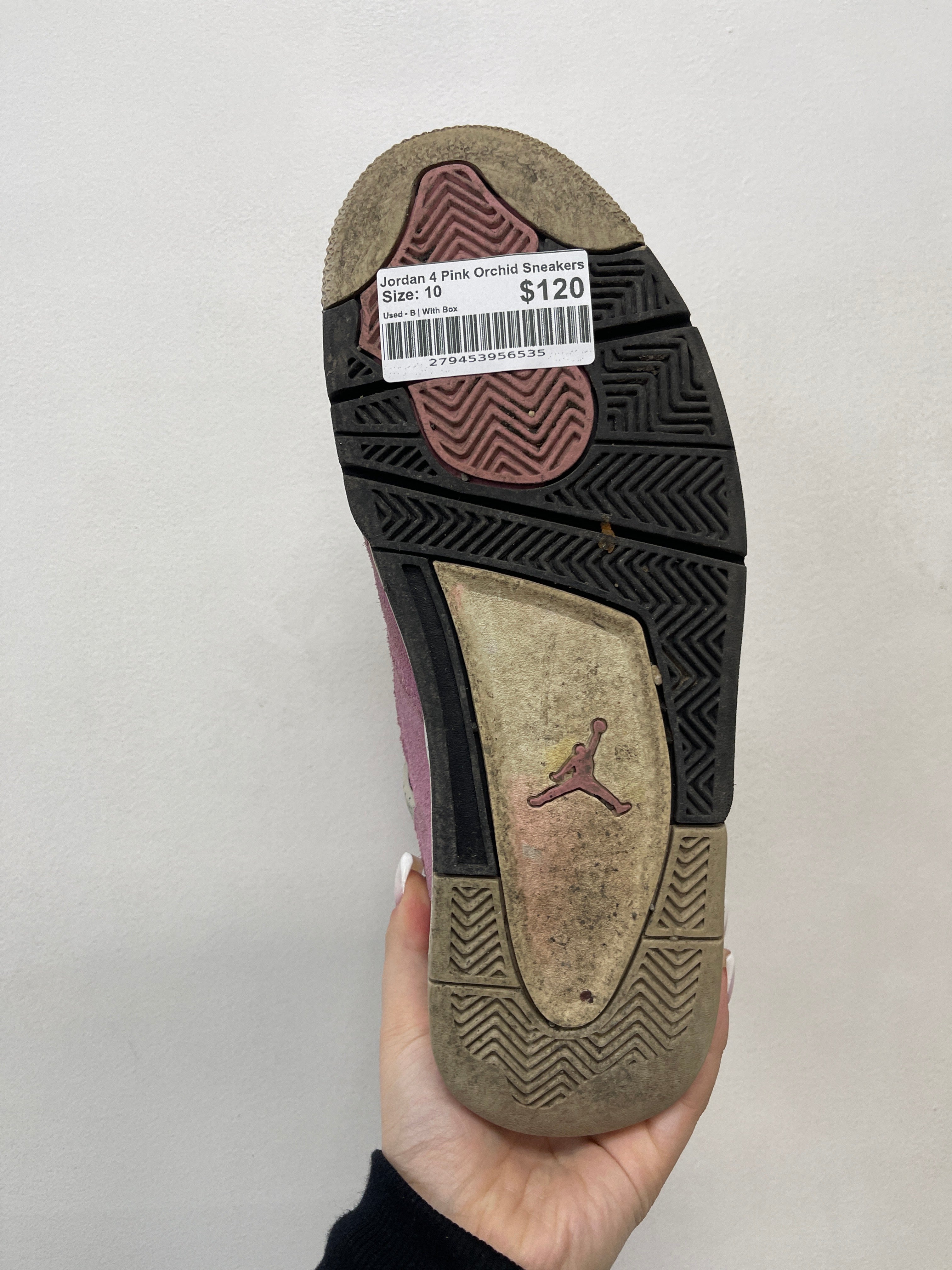 Jordan 4 Pink Orchid Sneakers