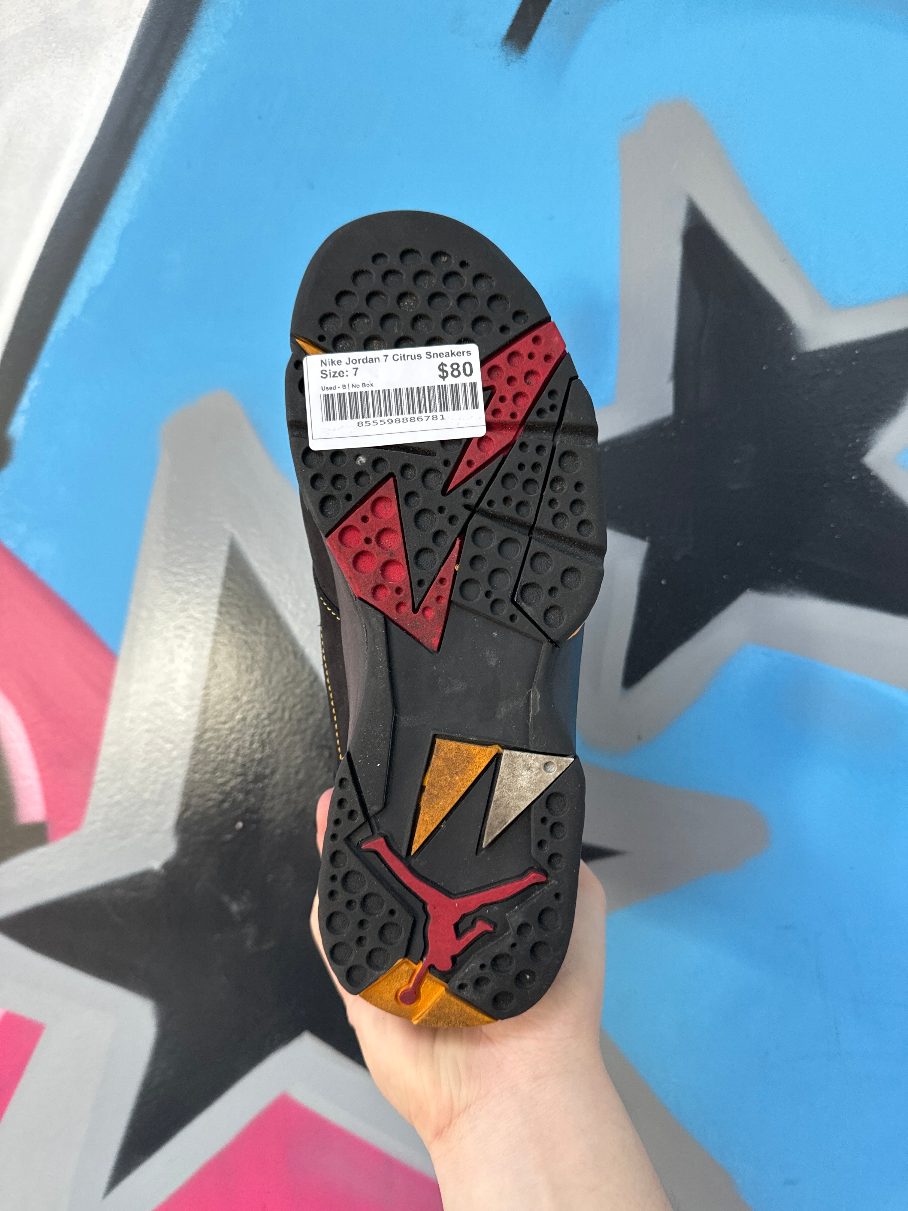 Nike Jordan 7 Citrus Sneakers