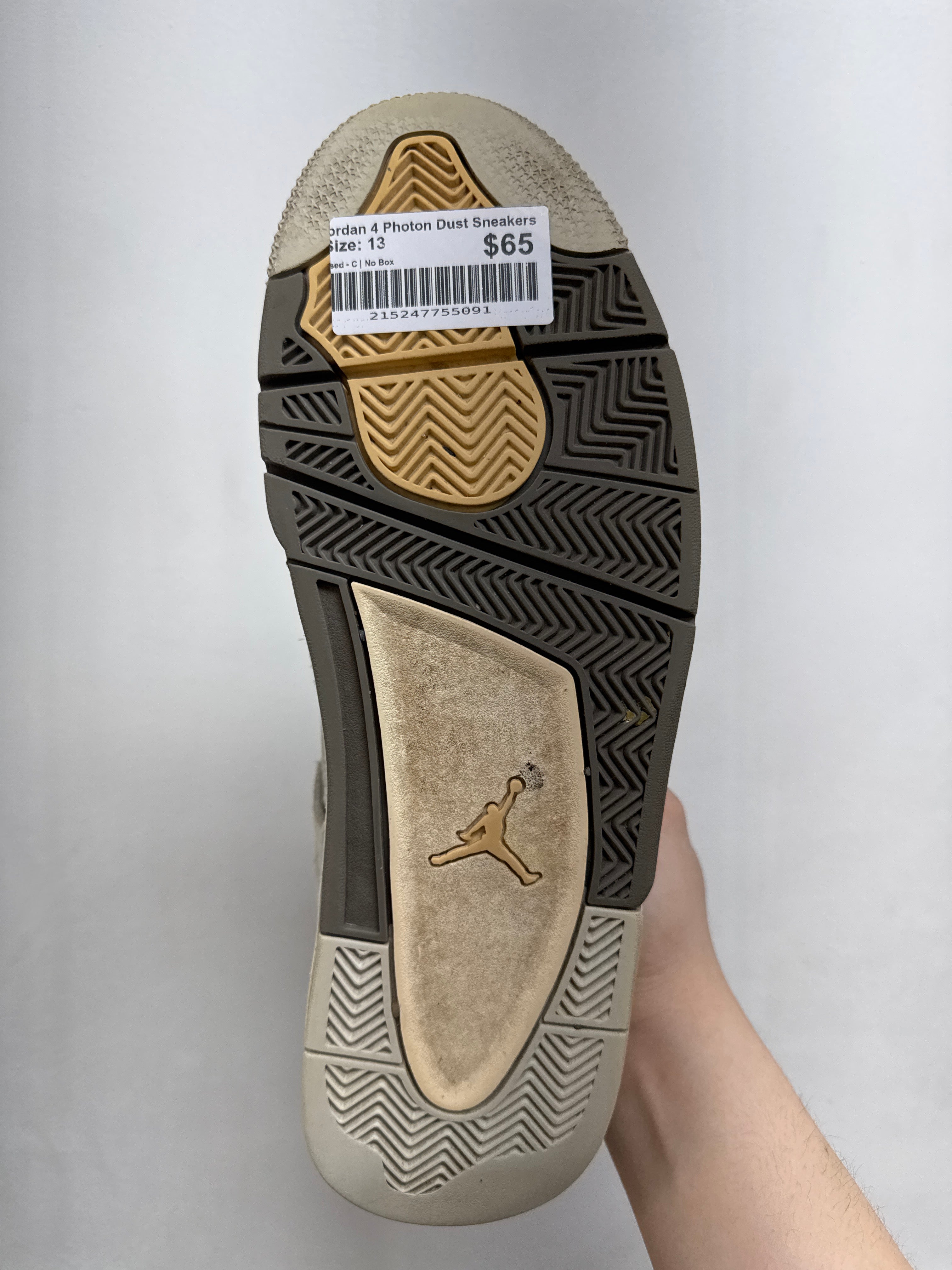 Jordan 4 Photon Dust Sneakers