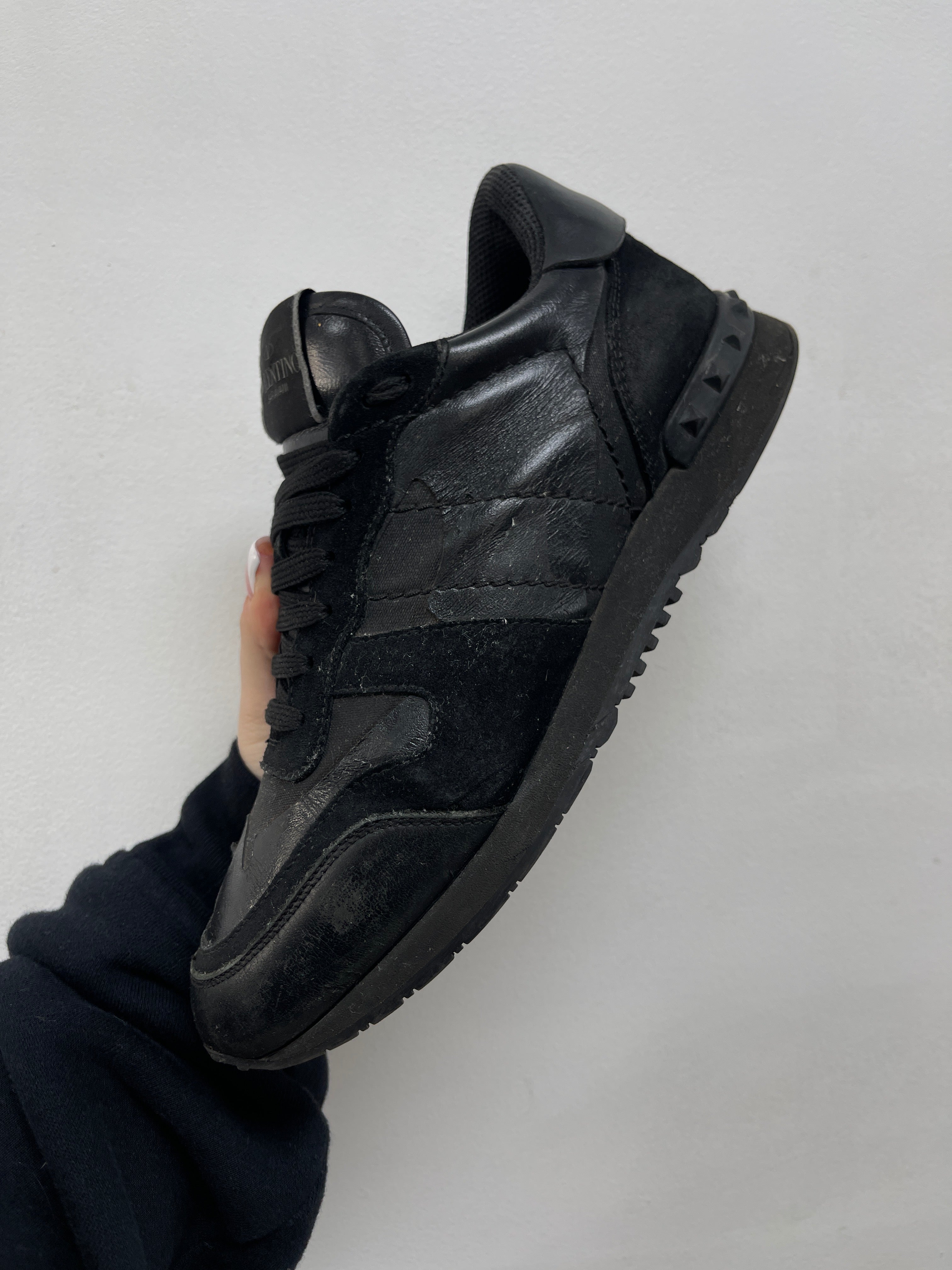 Valentino Black Sneakers