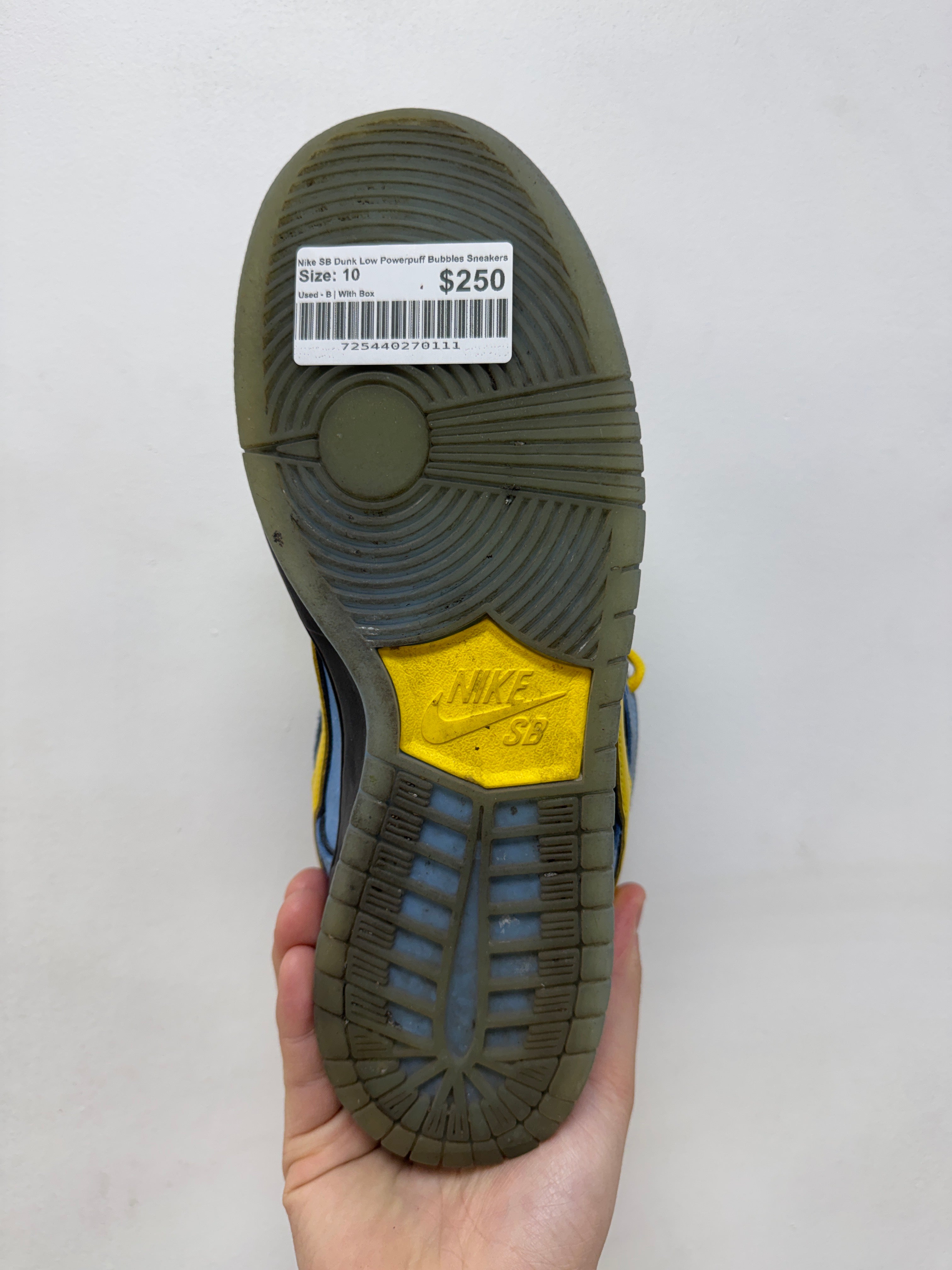 Nike SB Dunk Low Powerpuff Bubbles Sneakers