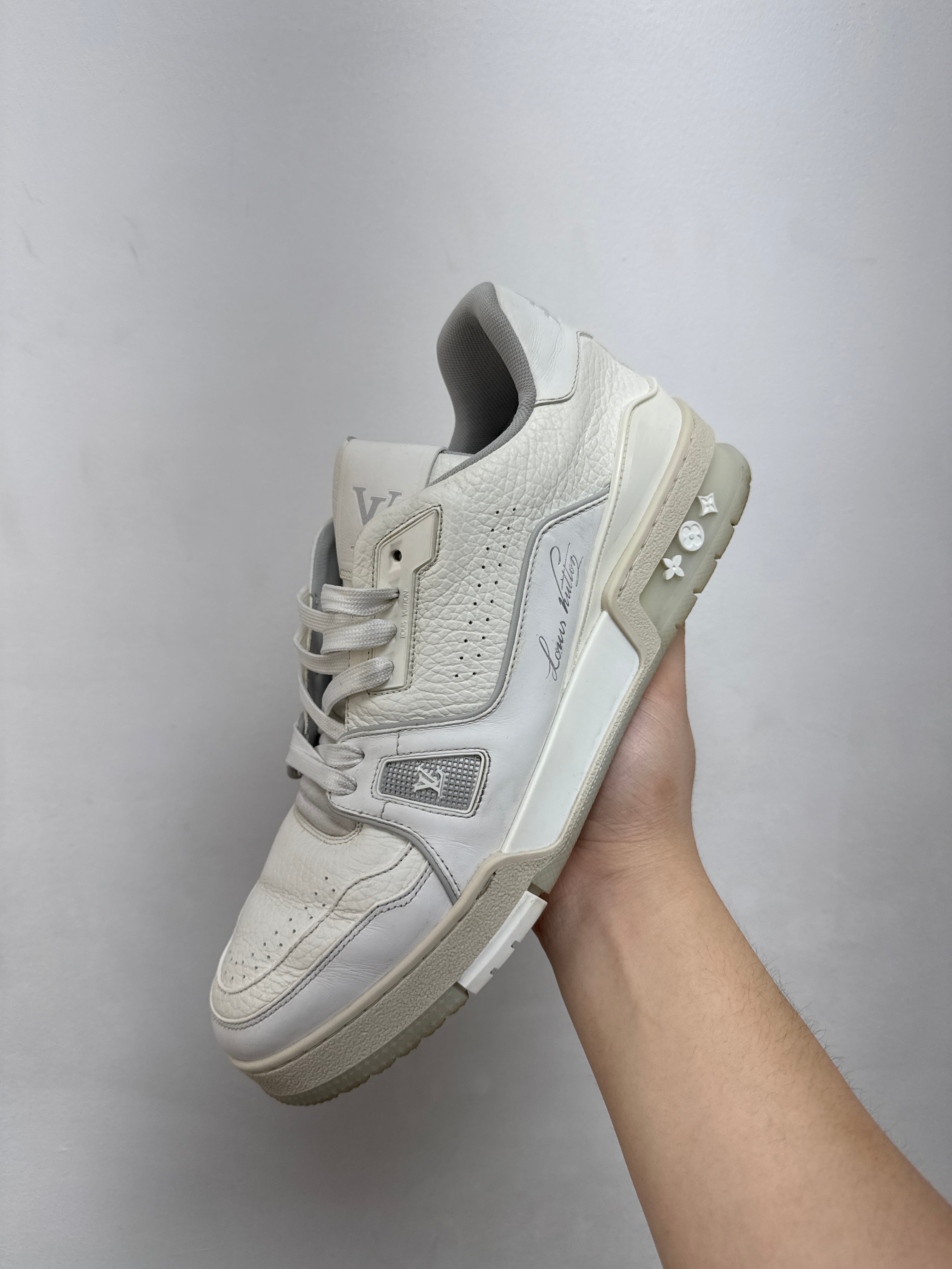 Louis Vuitton White #54 Trainer Sneakers