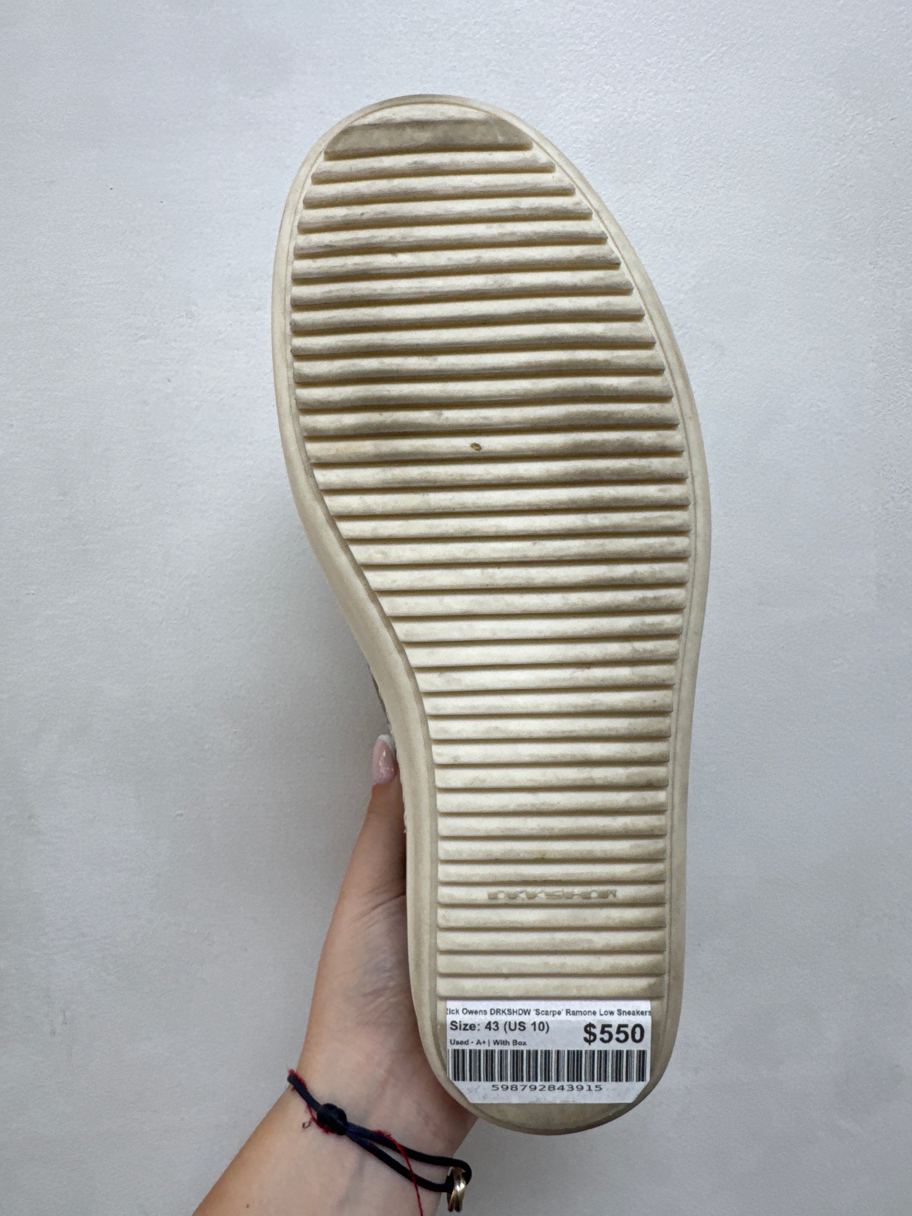 Rick Owens DRKSHDW 'Scarpe' Ramone Low Sneakers