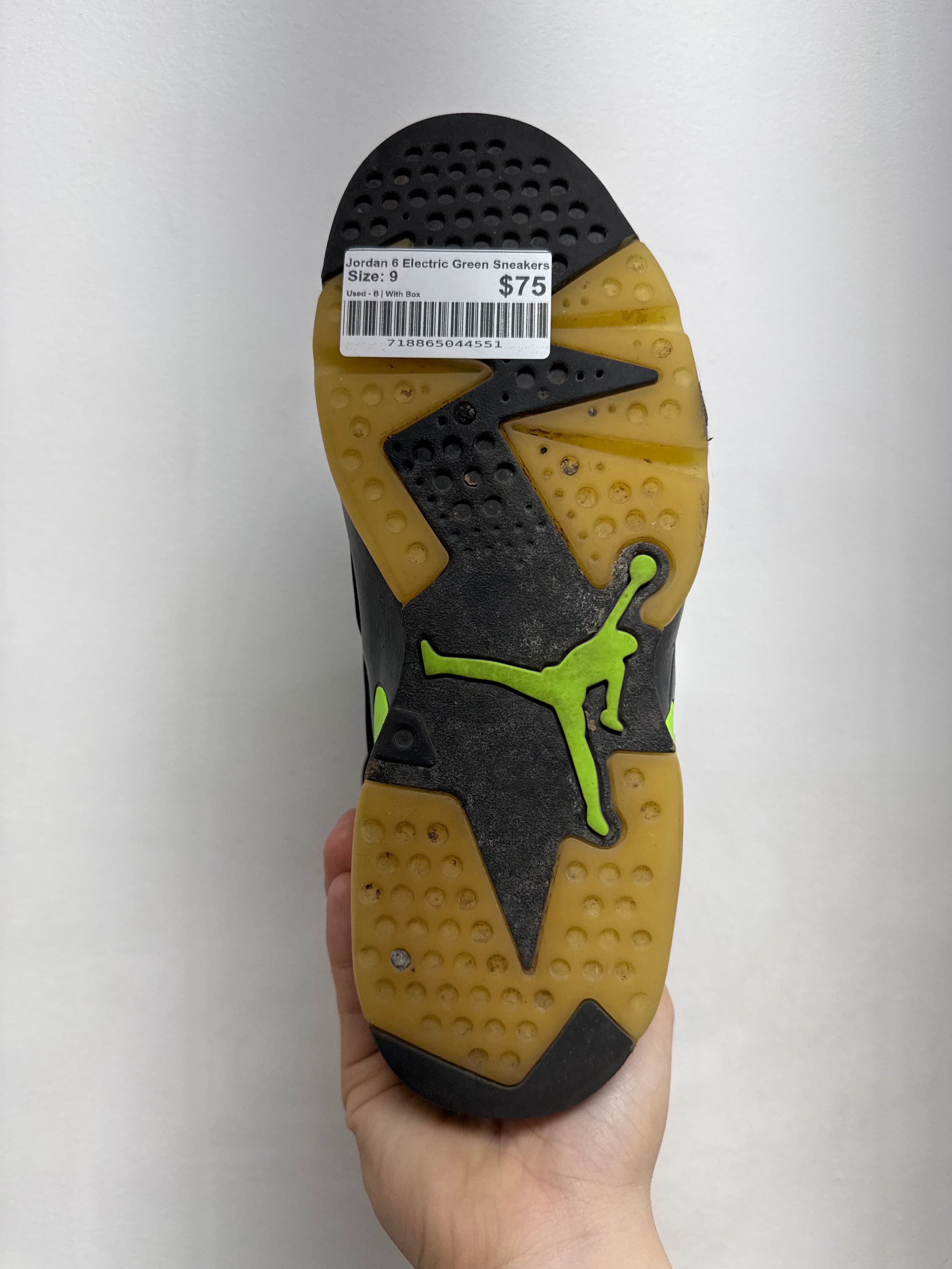 Jordan 6 Electric Green Sneakers