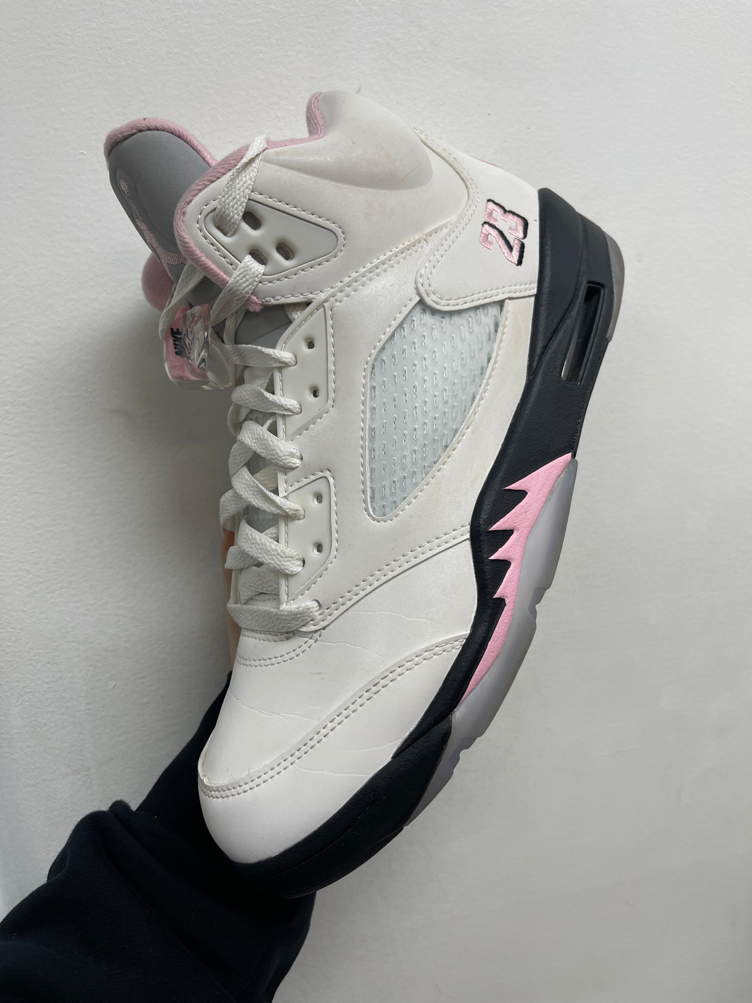 Jordan 5 Soft Pink Sneakers