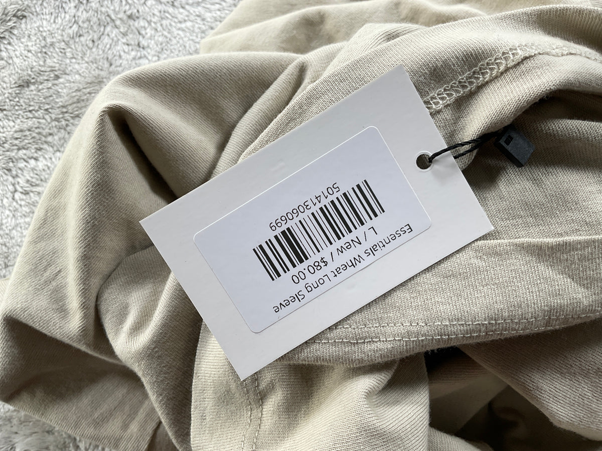 Essentials Wheat Long Sleeve