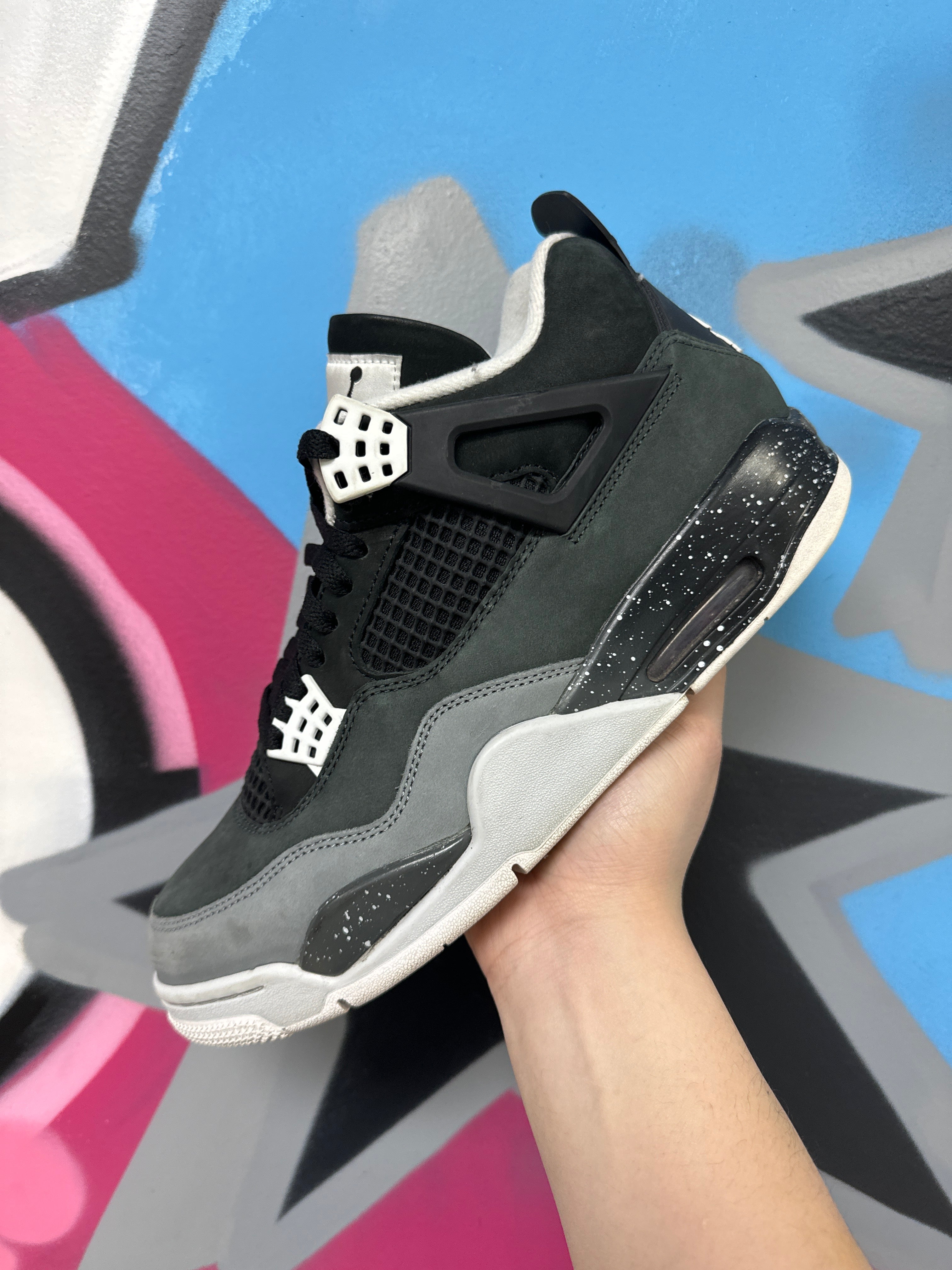 Jordan 4 Fear Sneakers