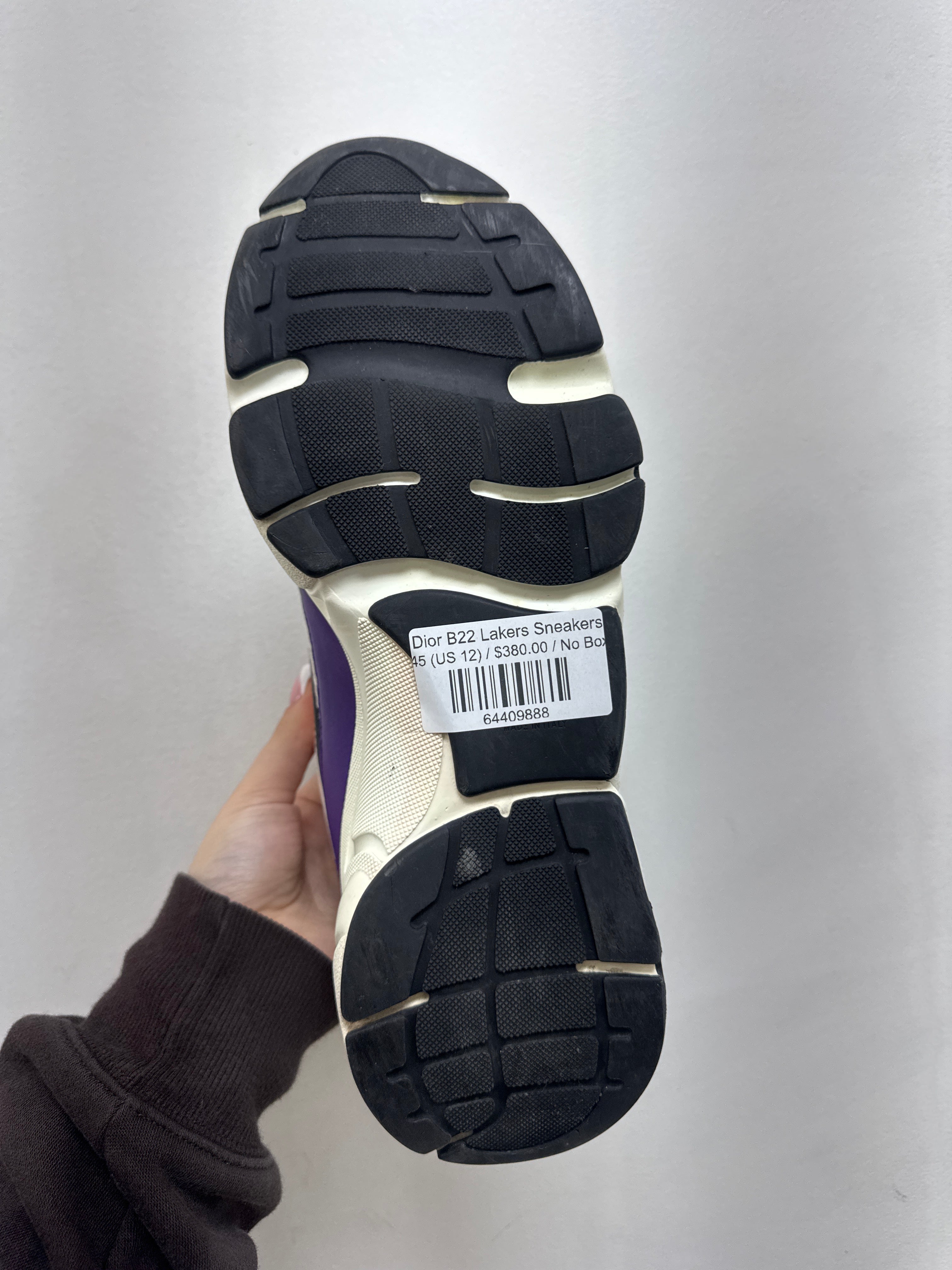 Dior B22 Lakers Sneakers