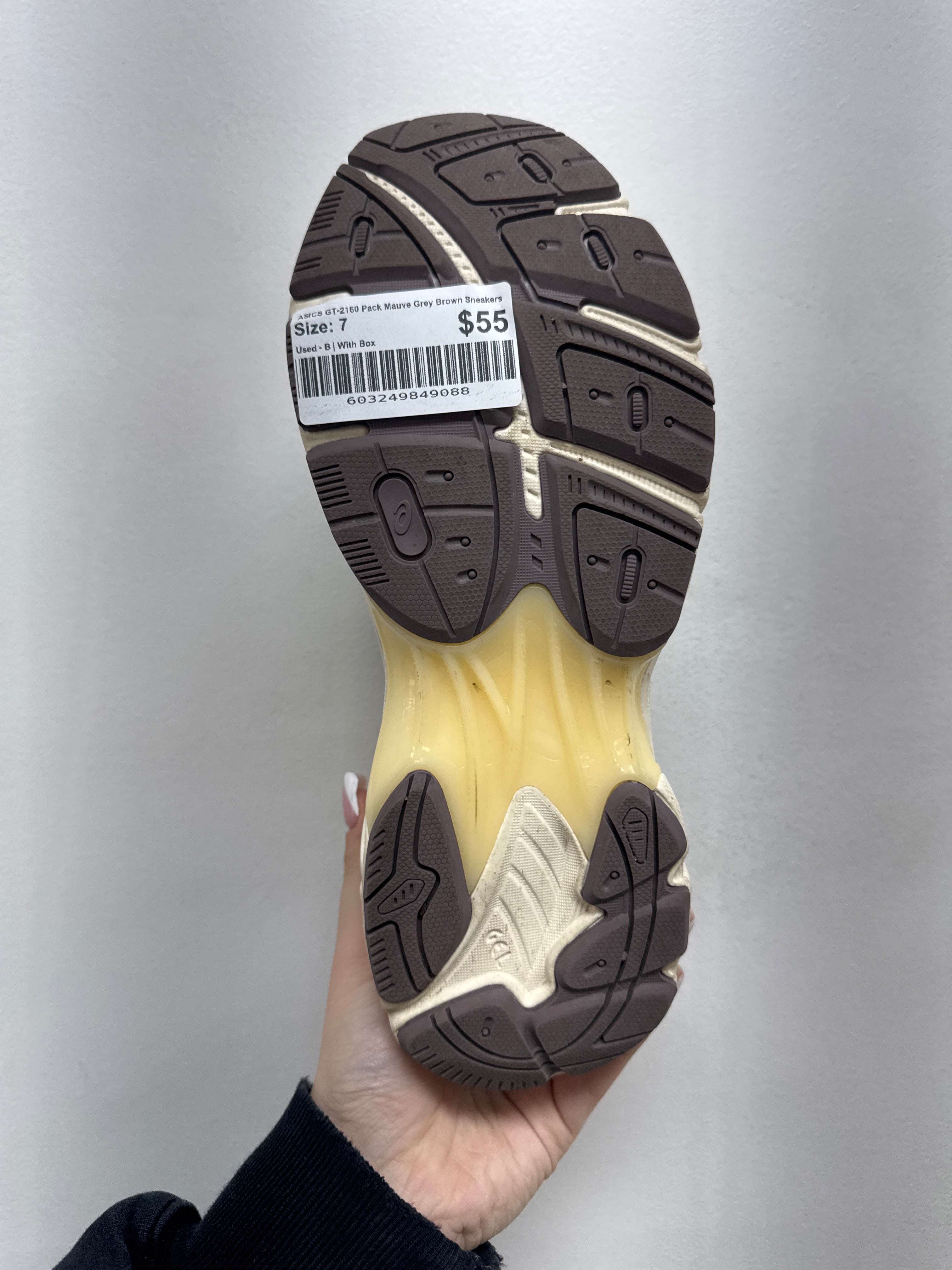 ASICS GT-2160 Pack Mauve Grey Brown Sneakers