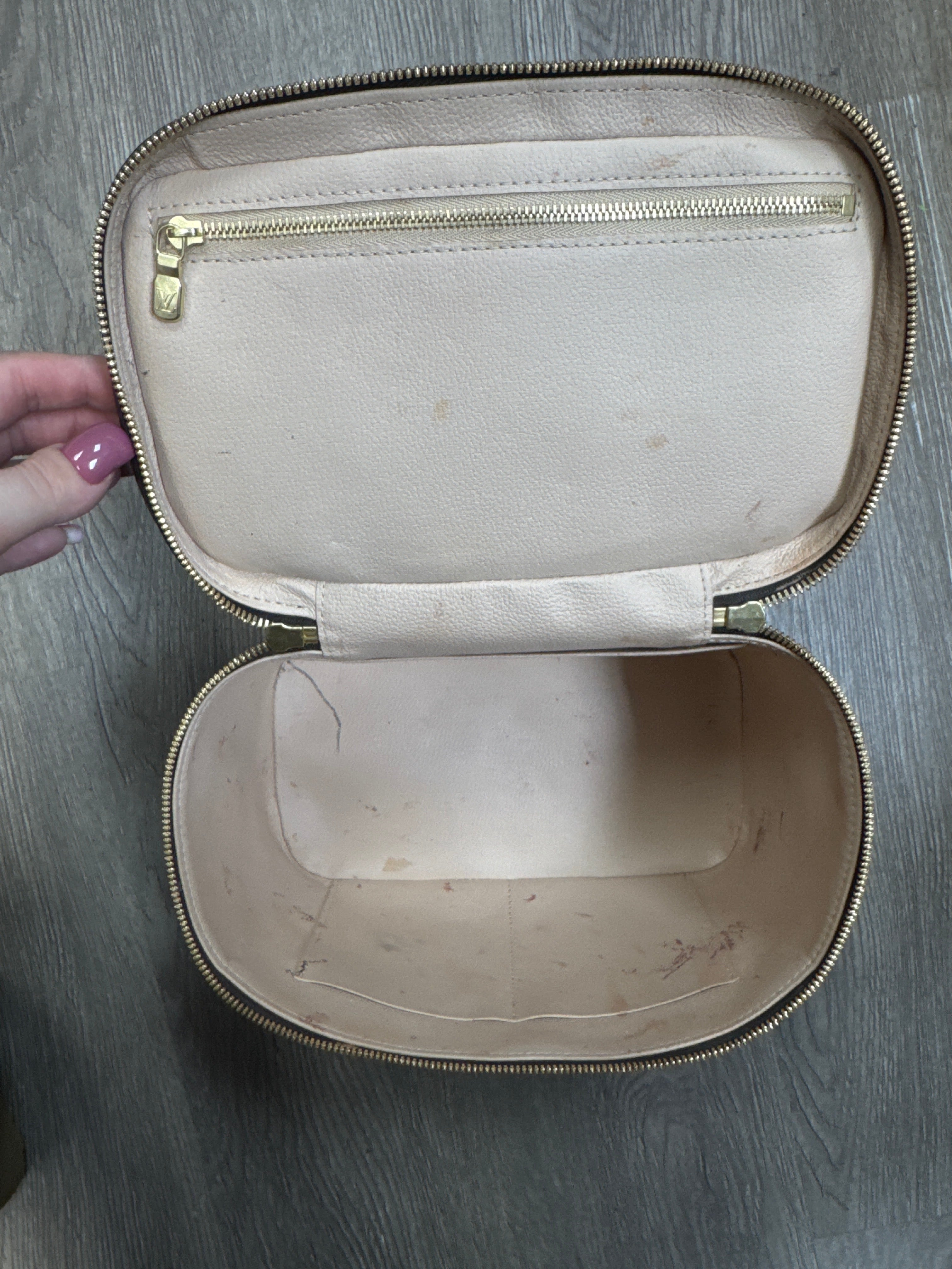 Louis Vuitton Brown Monogram Vanity Bag