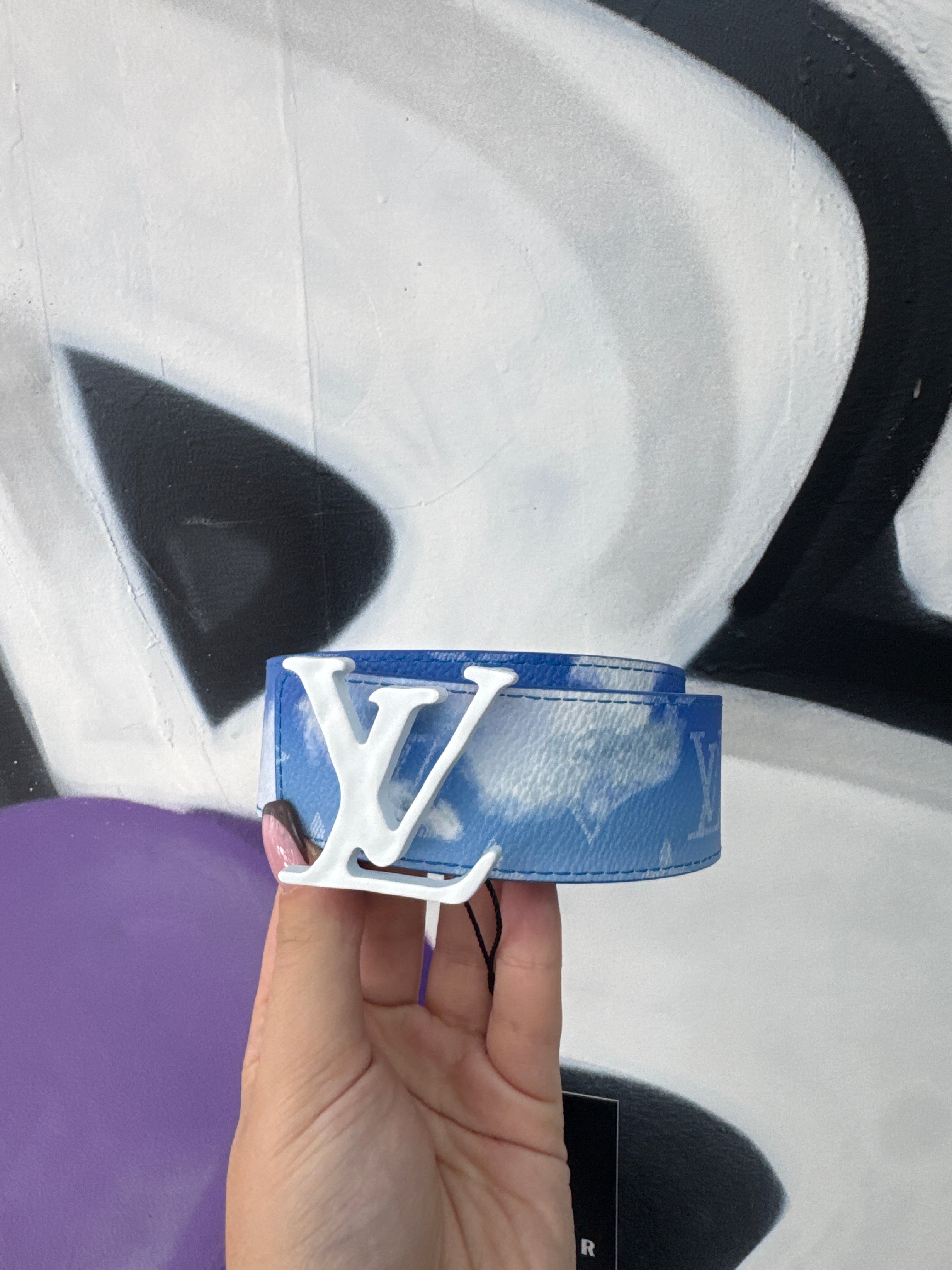 Louis Vuitton Virgil Cloud Belt Belt