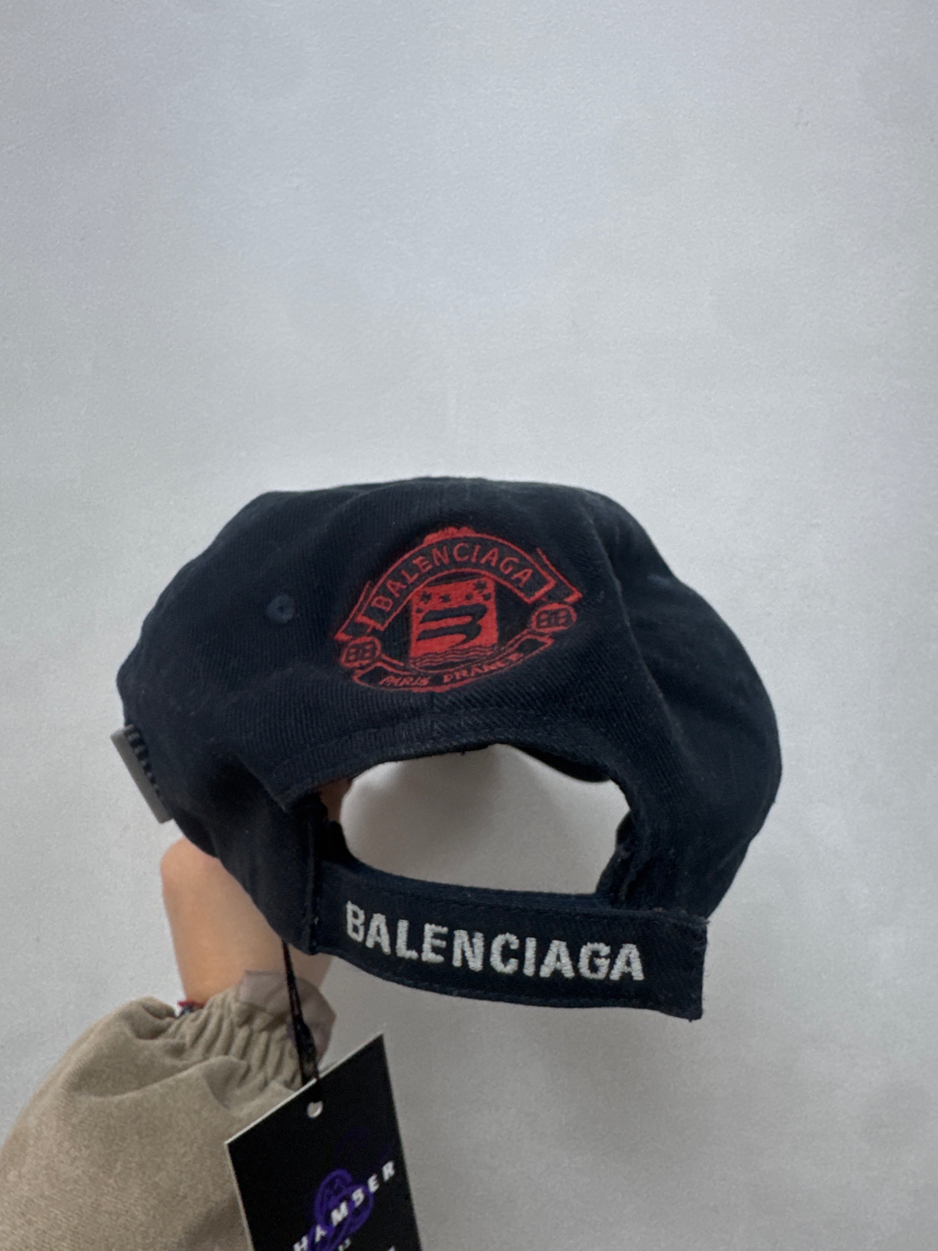 Balenciaga Black Infinity Logo Hat
