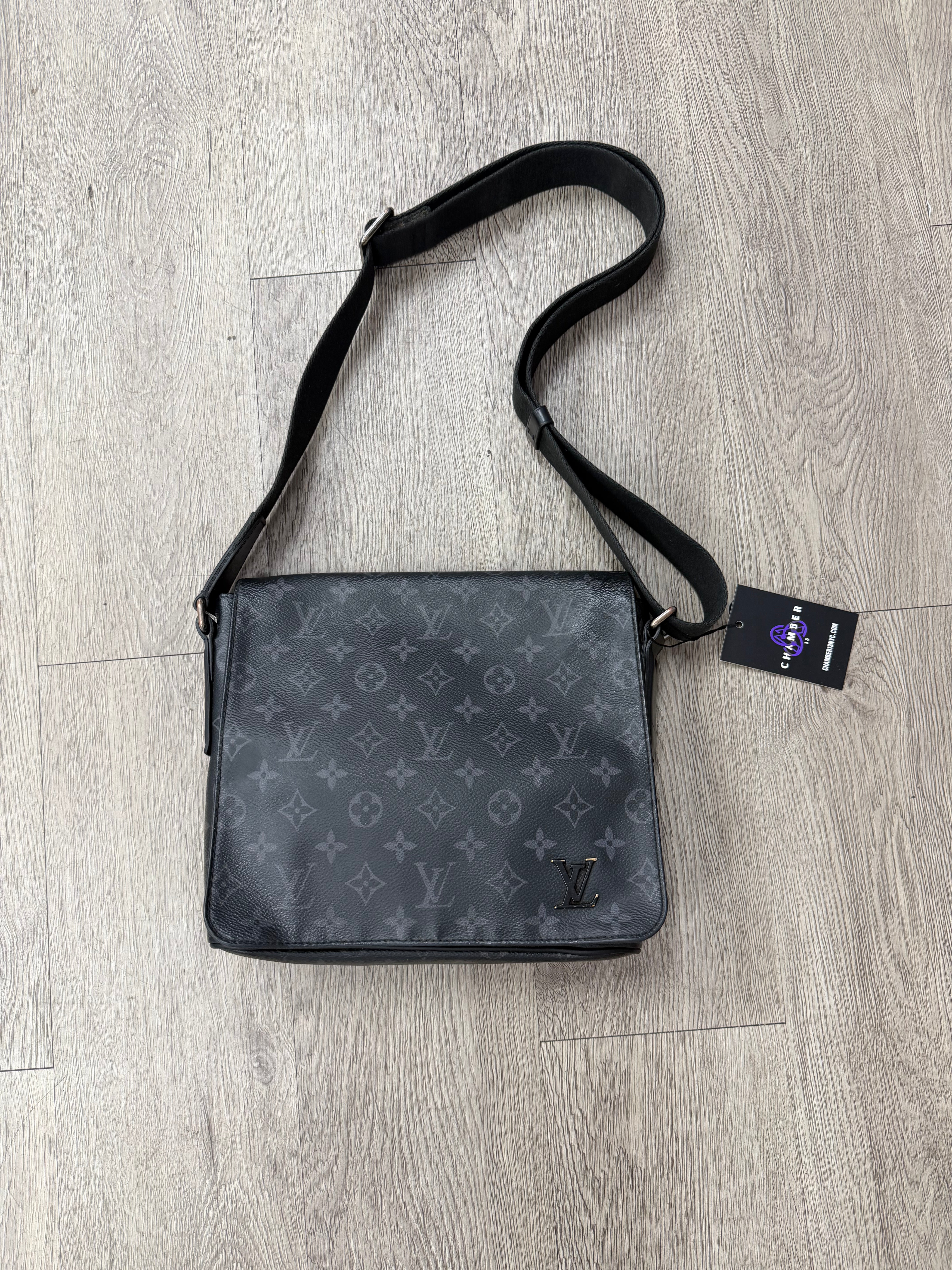 Louis Vuitton Black District Monogram Bag