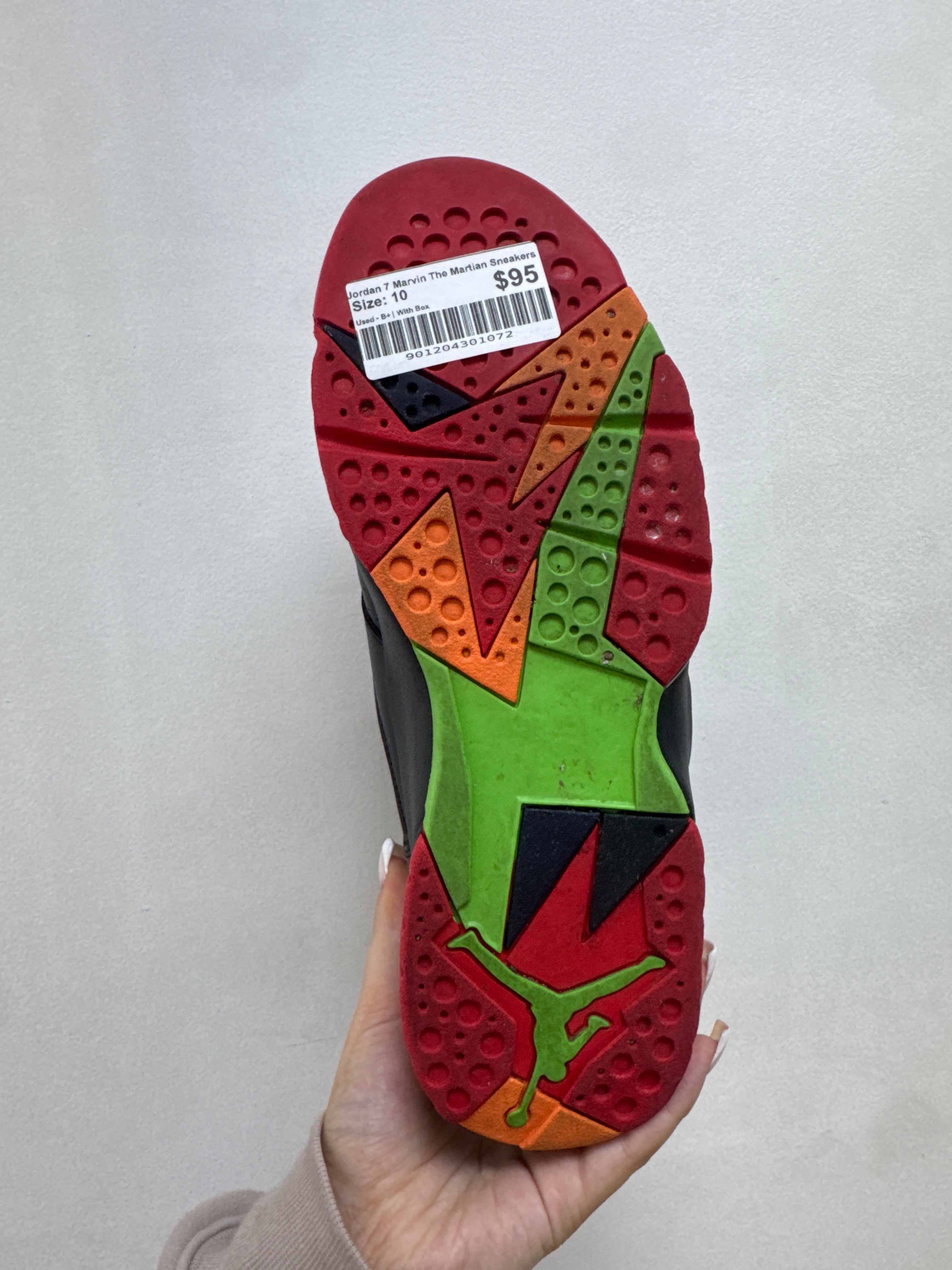 Jordan 7 Marvin The Martian Sneakers