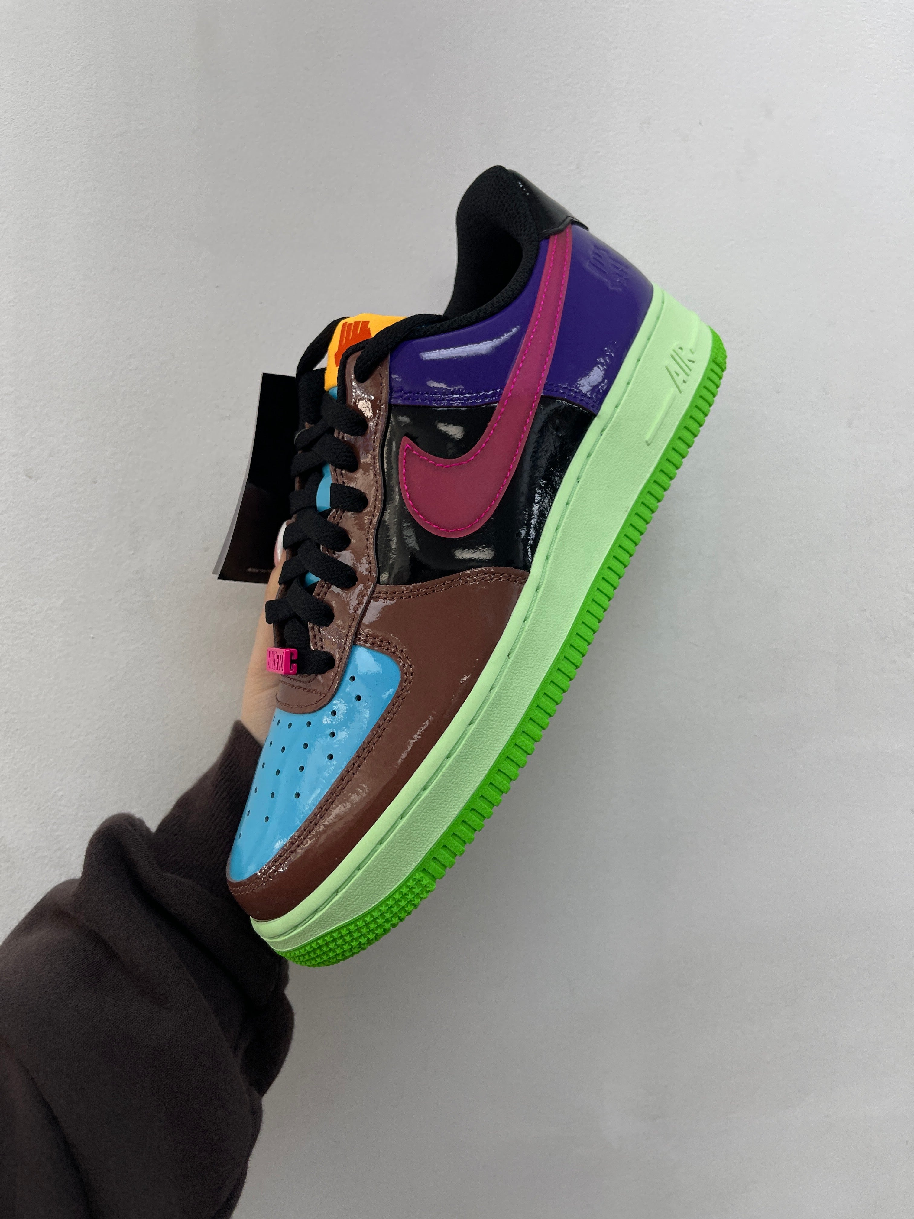 Nike Undefeated Multi-Patent Pink Prime Sneakers