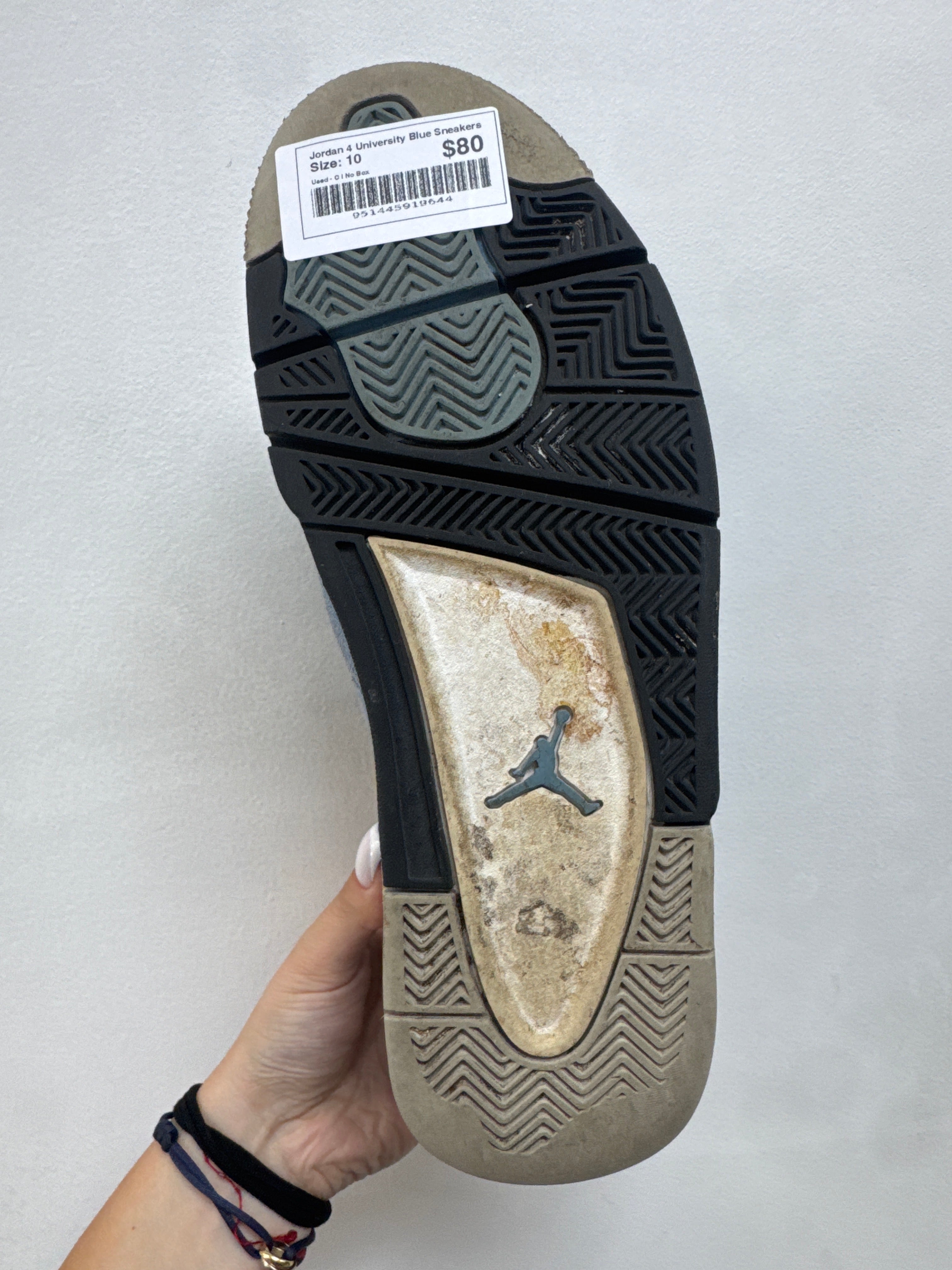 Jordan 4 University Blue Sneakers