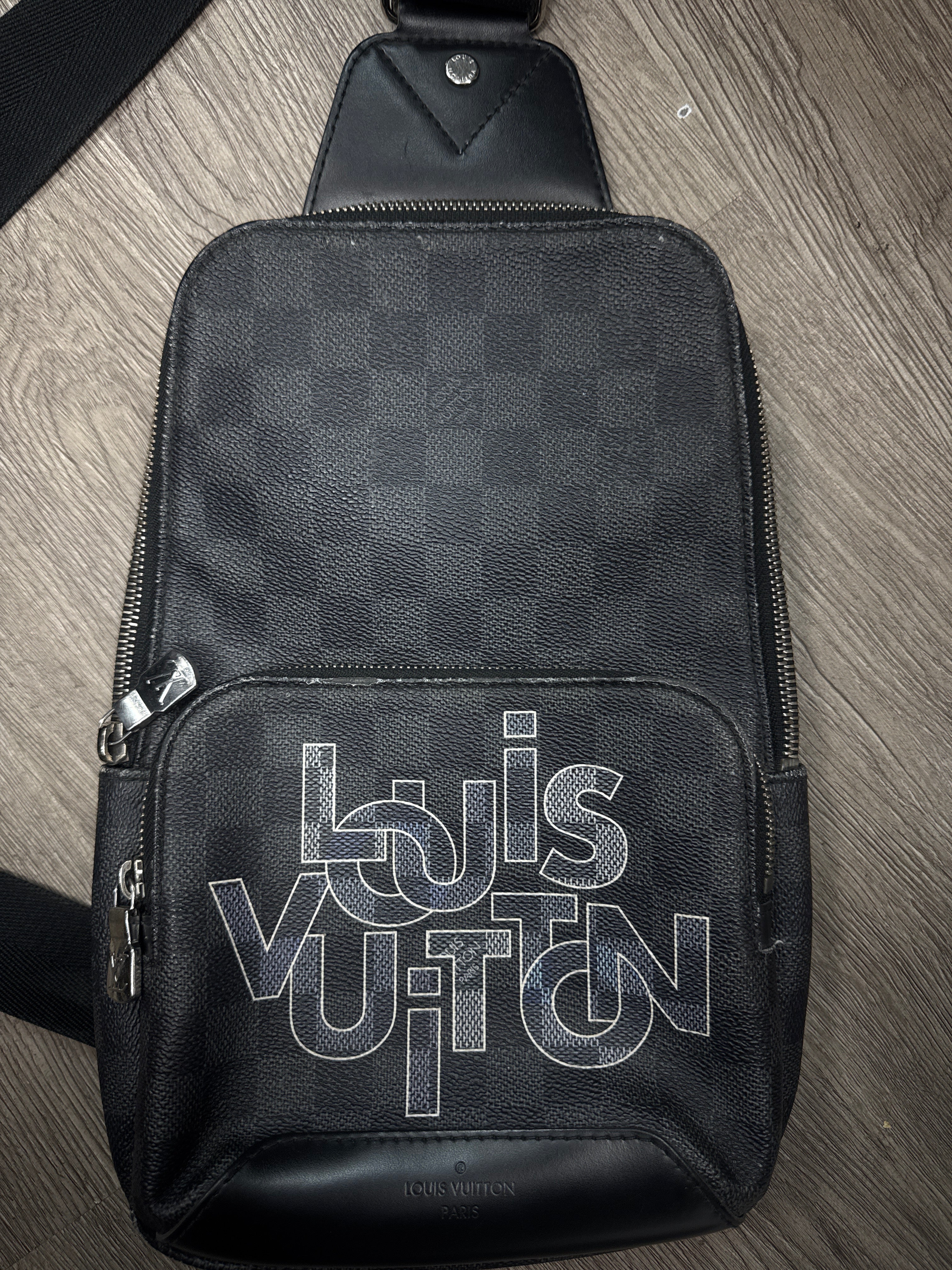 Louis Vuitton Damier Bag Navy Bag