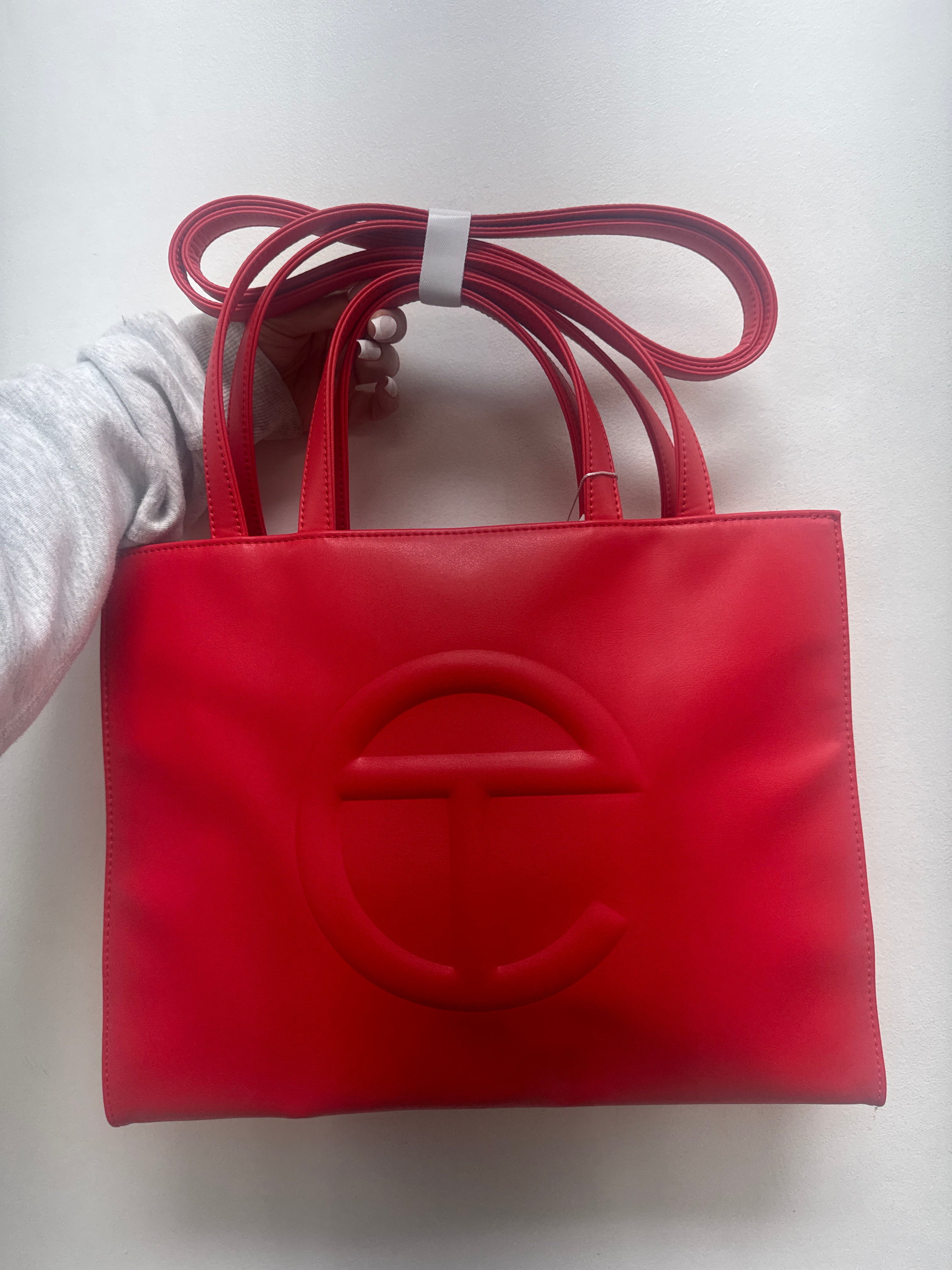 Telfar Red Tote Bag