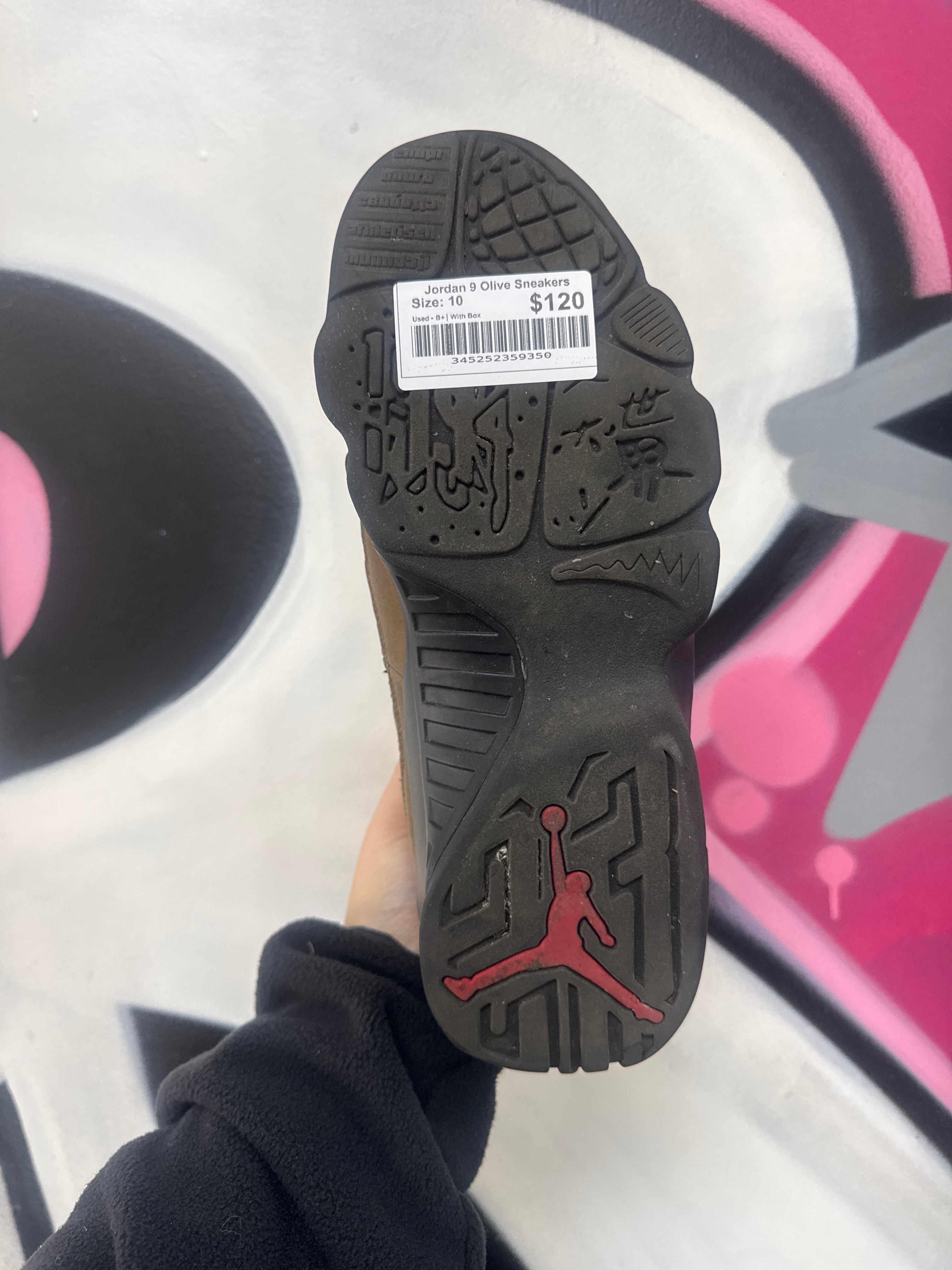 Jordan 9 Olive Sneakers